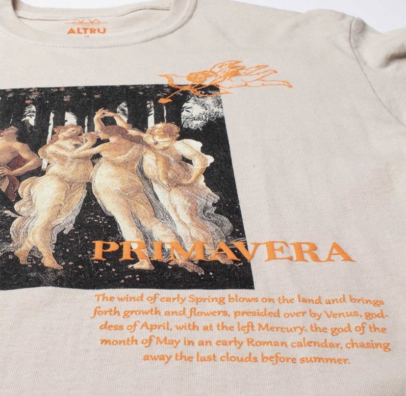 Altru Altru primavera graphic tee shirt t-shirt cream roman art L Size US L / EU 52-54 / 3 - 2 Thumbnail