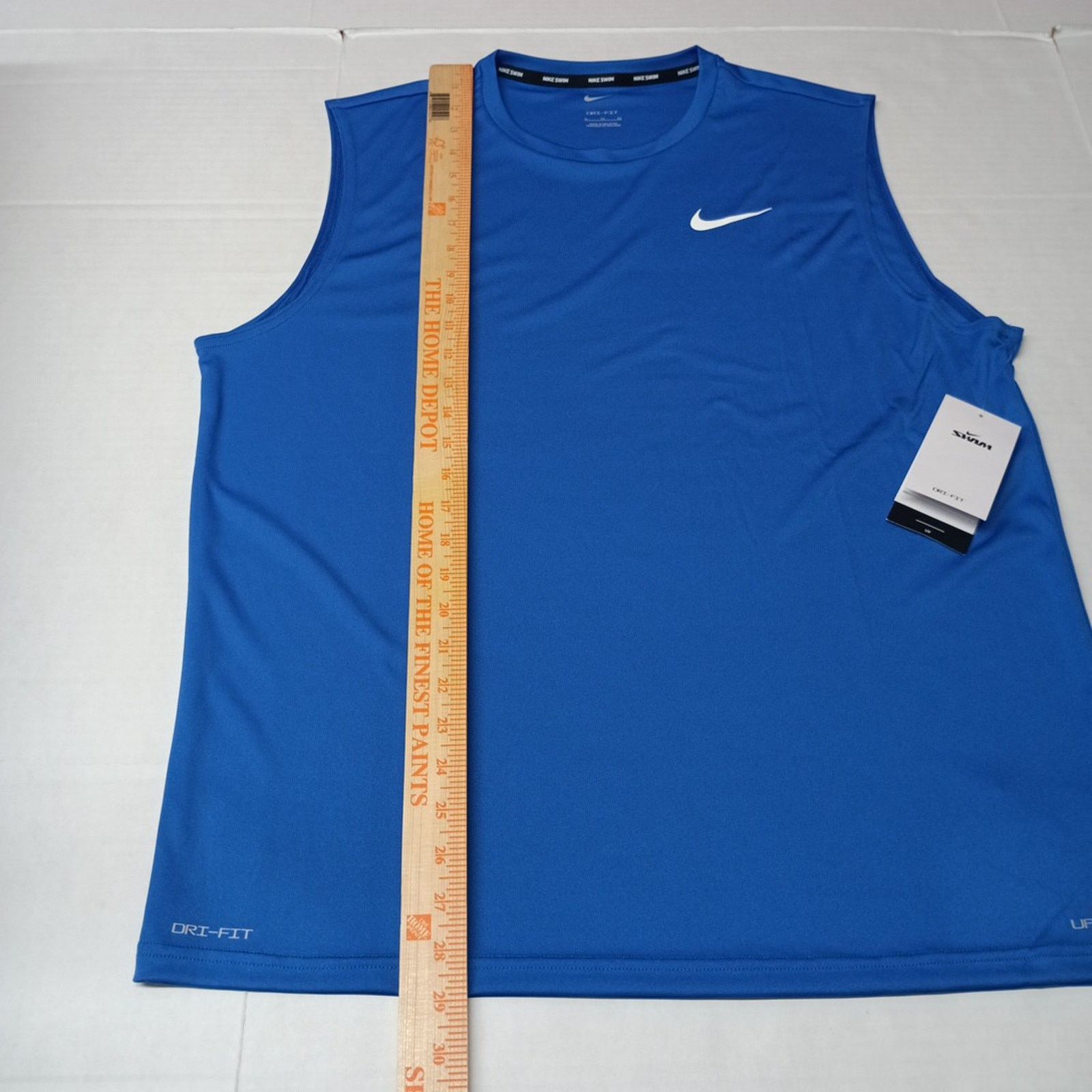 Nike Nike DRI-FIT Swim Sleeveless Top Blue Men’s Size XL XLarge Size US XL / EU 56 / 4 - 6 Thumbnail