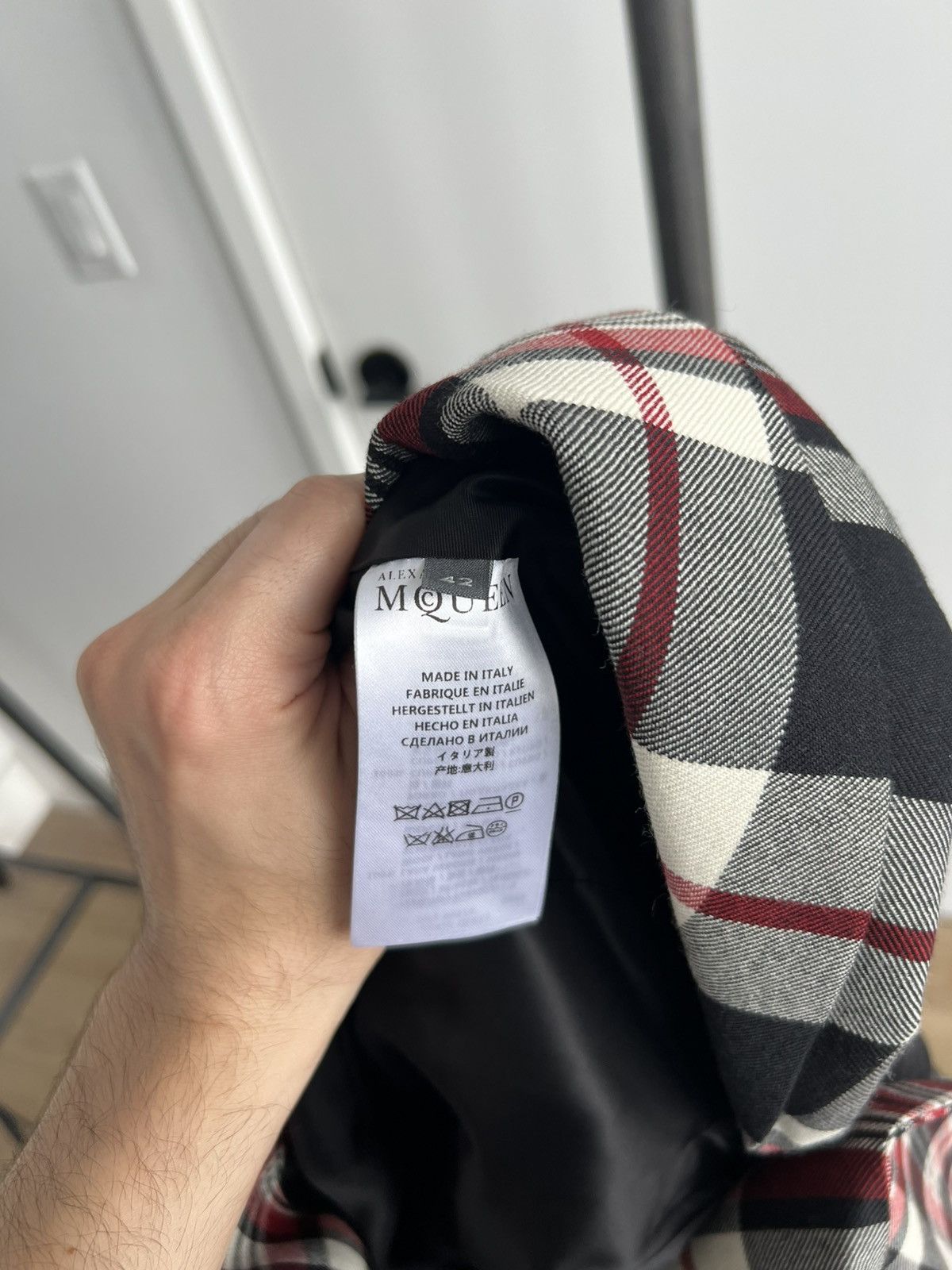 Alexander McQueen Tartan Blazer Size M / US 6-8 / IT 42-44 - 5 Thumbnail