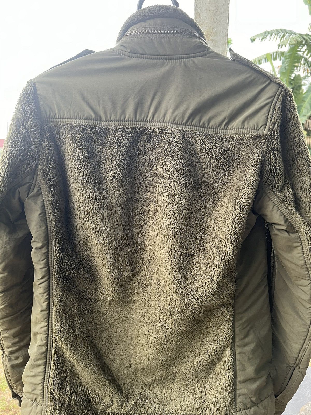 Beams Plus JACKET THE BEAMS x DEEP PILE x FLEECE. (GJ1) Size US S / EU 44-46 / 1 - 18 Thumbnail