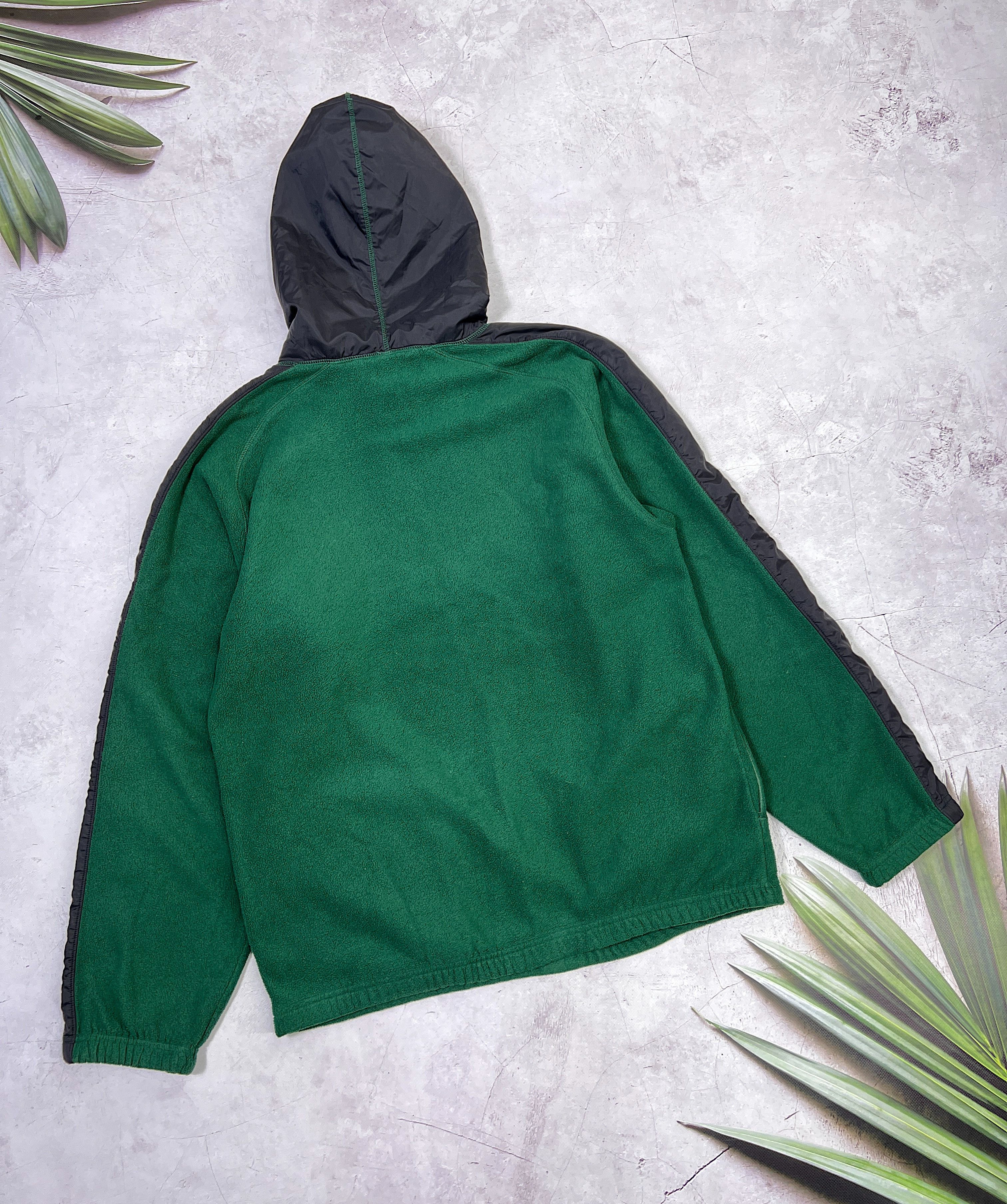 Fila × Vintage Vintage Fila Fleece Hoodie & Nylon Trims Size US L / EU 52-54 / 3 - 13 Thumbnail
