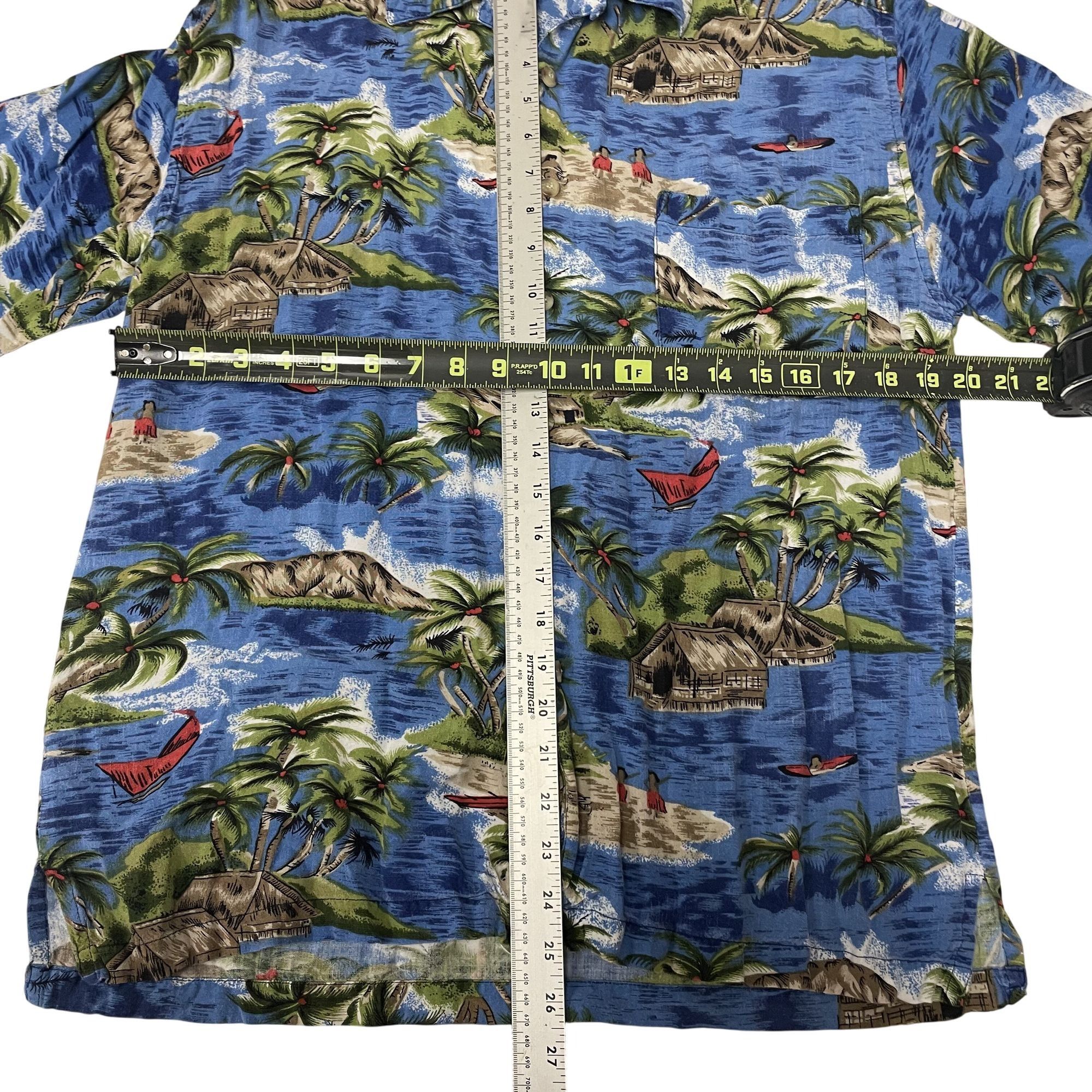 Other Vtg BI Bay Sports Hawaiian SURFING SAVAGES Tropical Shirt Size US M / EU 48-50 / 2 - 6 Thumbnail