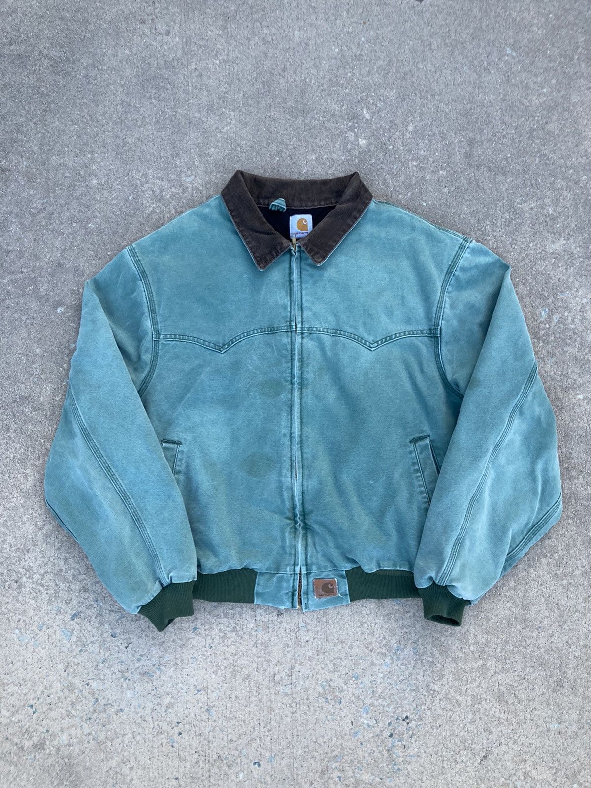 Vintage Vintage Aspen Santa Fe Green Carhartt Jacket | Grailed