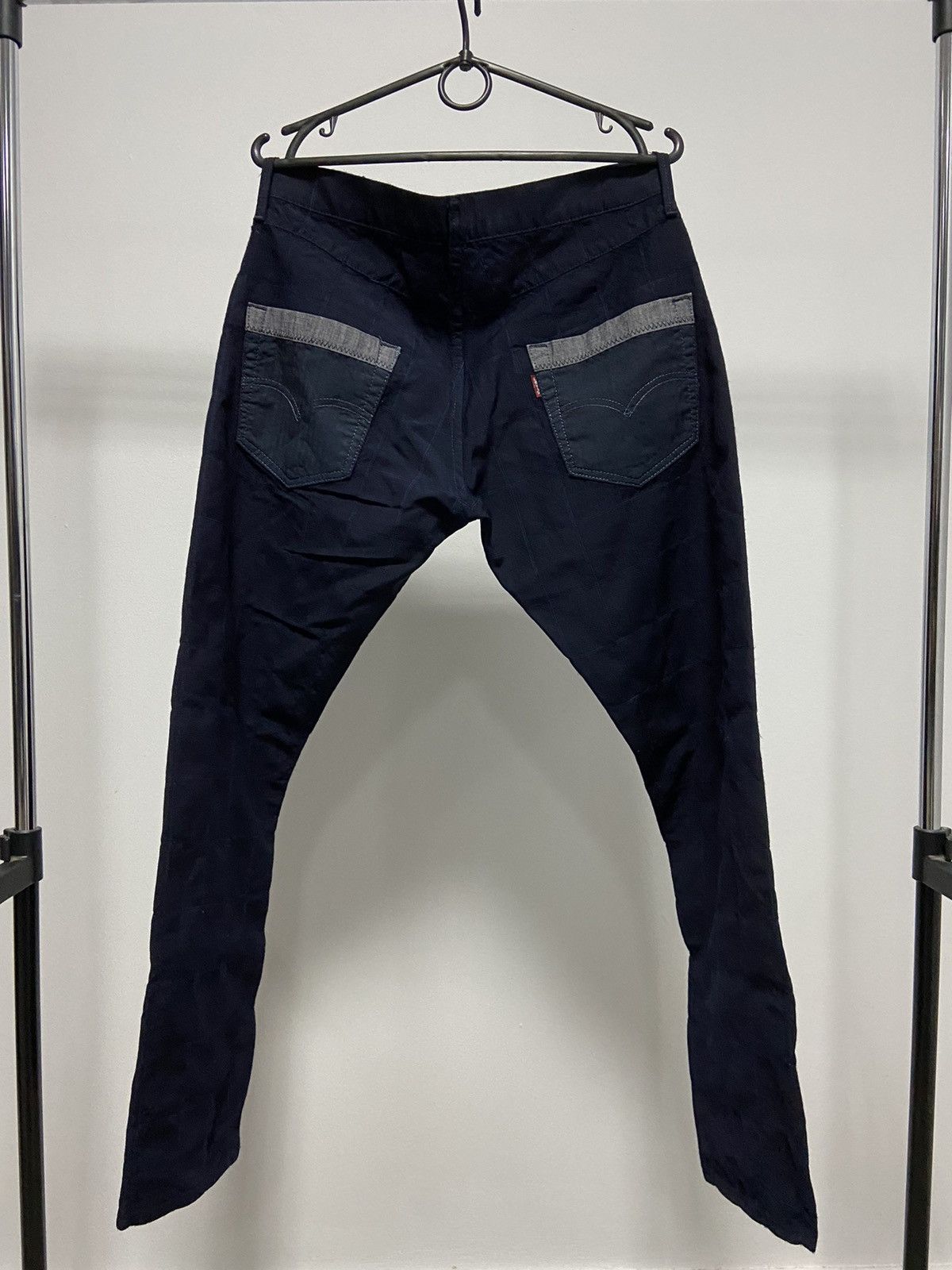 Comme des Garcons × Japanese Brand × Junya Watanabe Comme des garçons RARE Junya Watanabe Levis vintage check Size US 32 / EU 48 - 1 Thumbnail