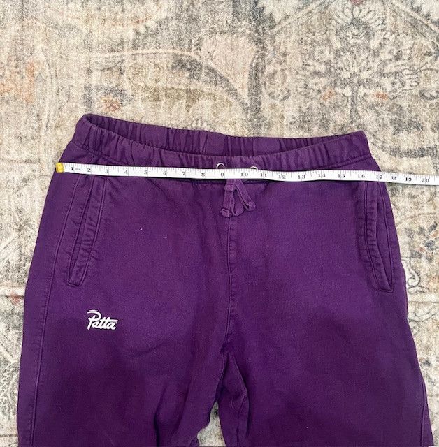 Patta Patta Cotton Sweatpants – Size M – Purple Size US 32 / EU 48 - 3 Thumbnail