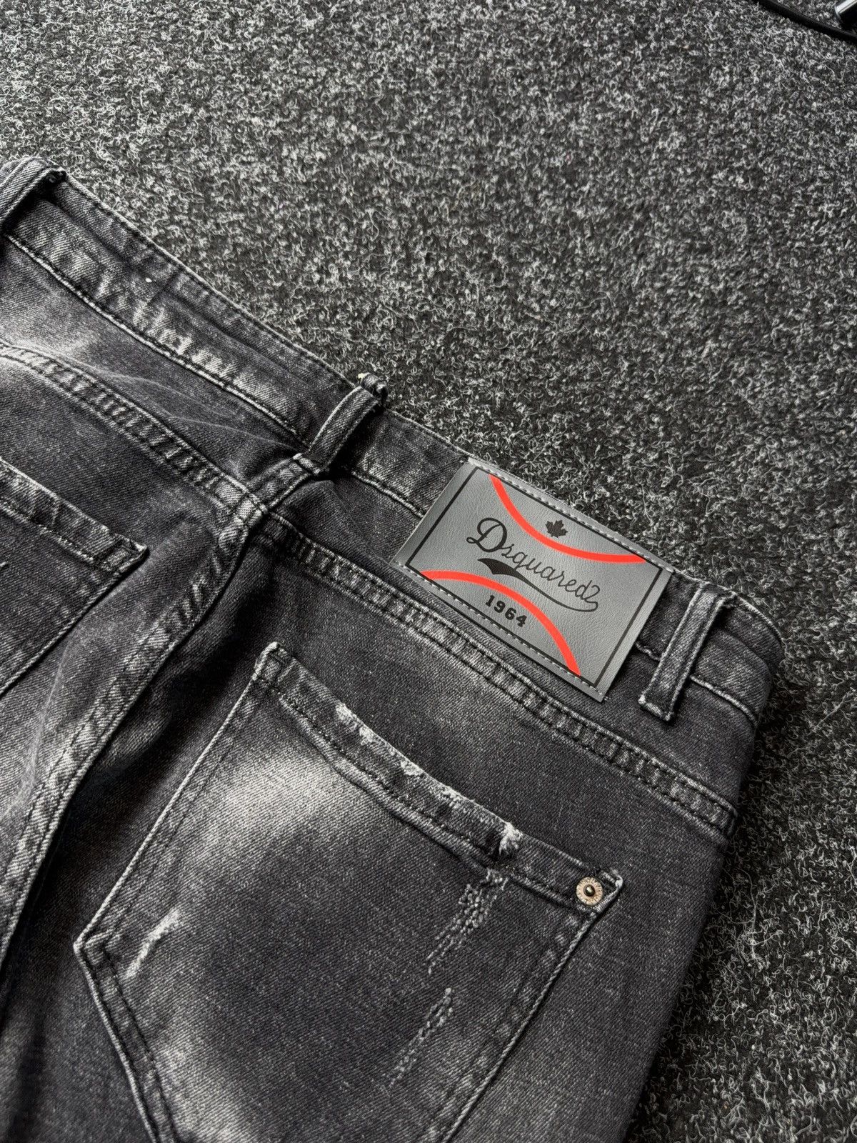 Dsquared2 Retro Dsquared2 Y2K Distressed Black Grey Jeans Size 48 Size US 32 / EU 48 - 17 Thumbnail
