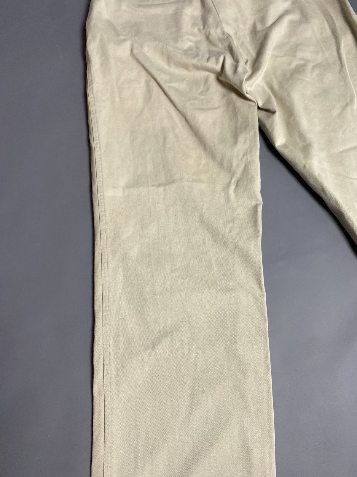 Levi's 80s Levis Regulation Chinos Beige W28 L33 Aviation Specific Size US 28 / EU 44 - 10 Thumbnail