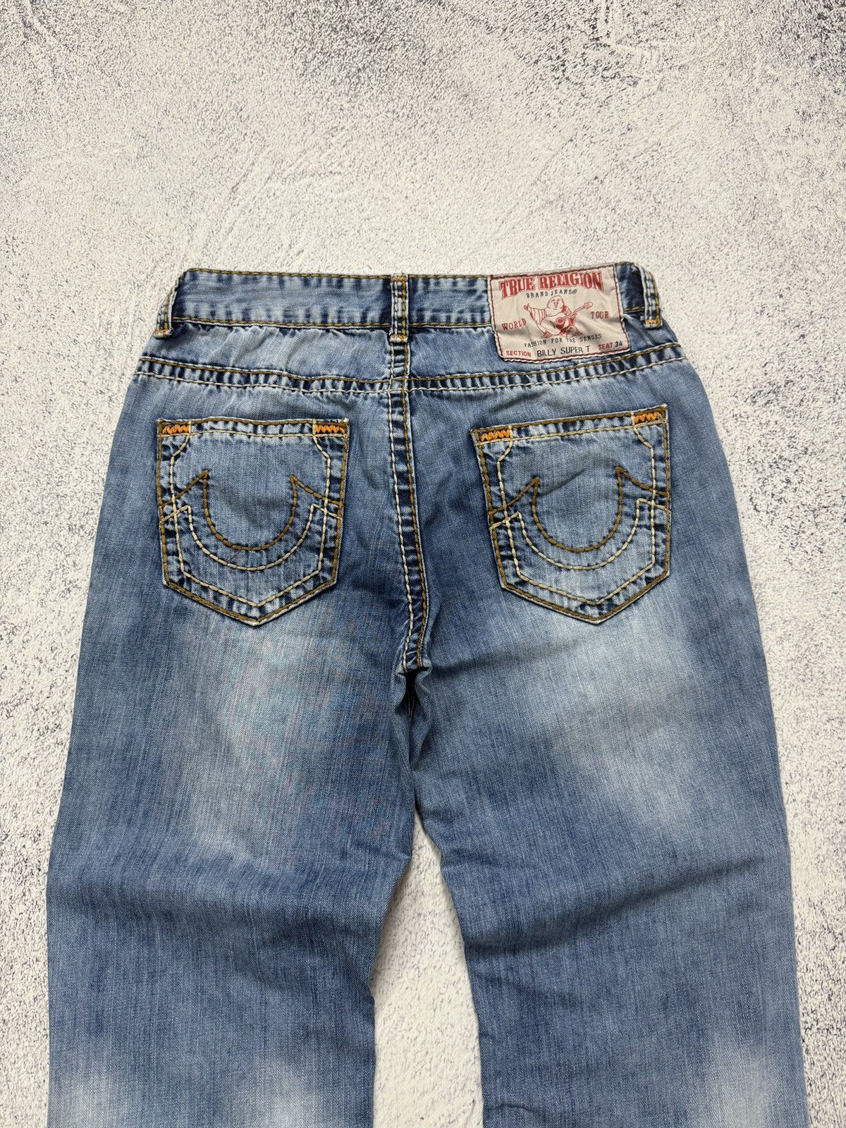 True Religion Vintage Y2K True Religion “Billy Super T” Baggy Jeans Size US 34 / EU 50 - 4 Thumbnail