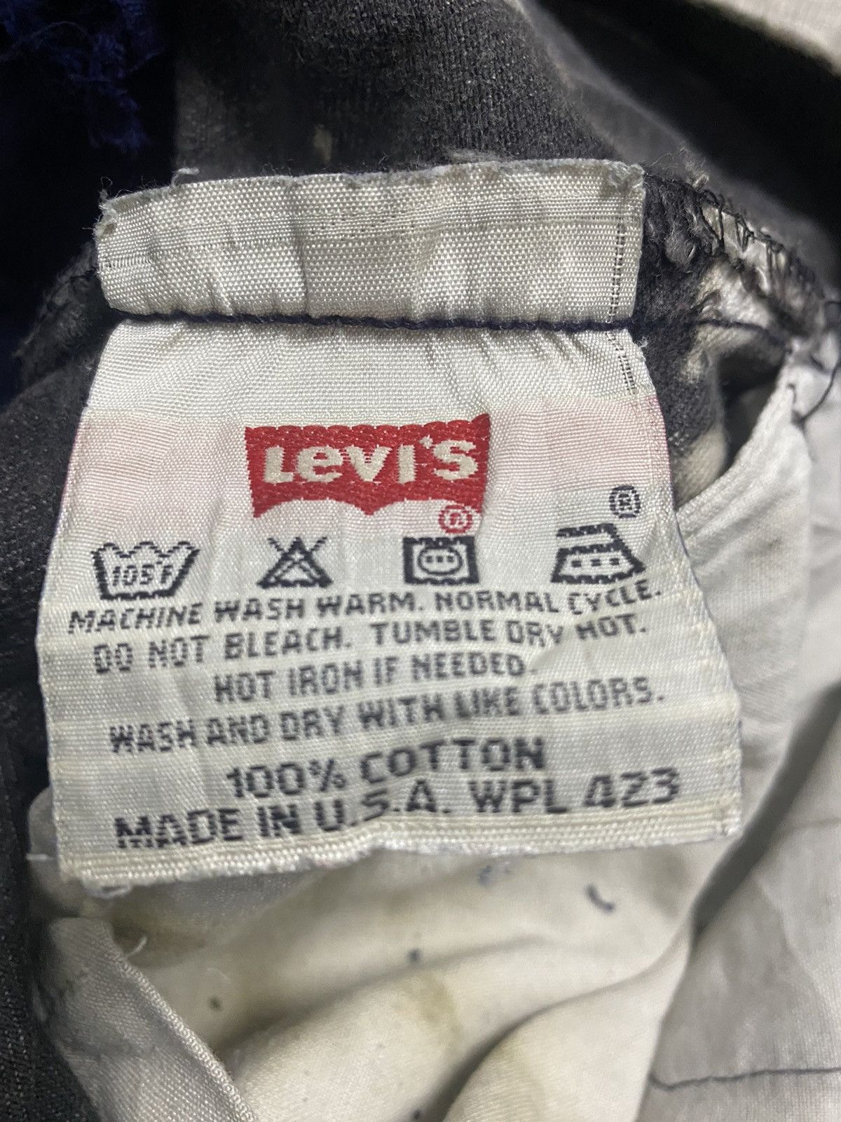Levi's Vintage Levi’s 501 WPL 423 Distressed Denim Jeans Size US 32 / EU 48 - 18 Thumbnail