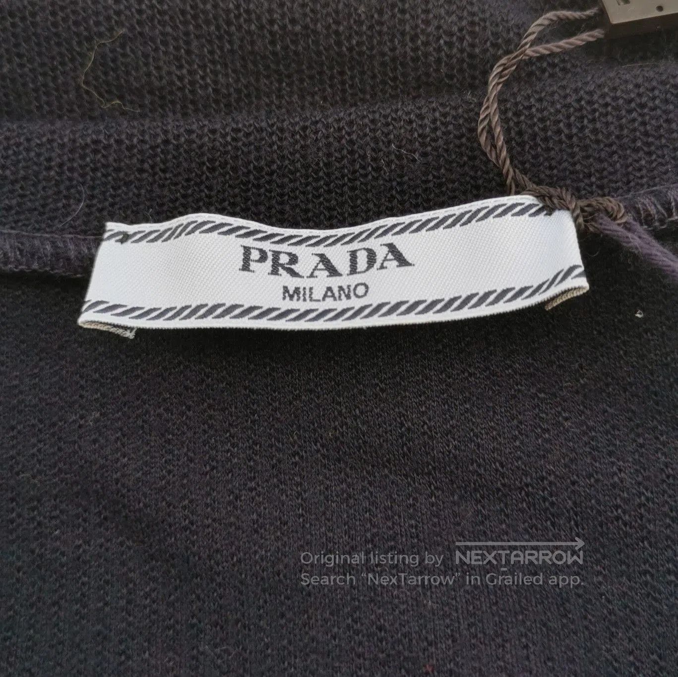Prada Prada Short Sleeve Wool Blend Jacket . Size US L / EU 52-54 / 3 - 4 Thumbnail