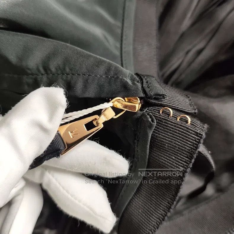 Louis Vuitton Louis Vuitton Black umbrella skirt Size 37" - 4 Thumbnail