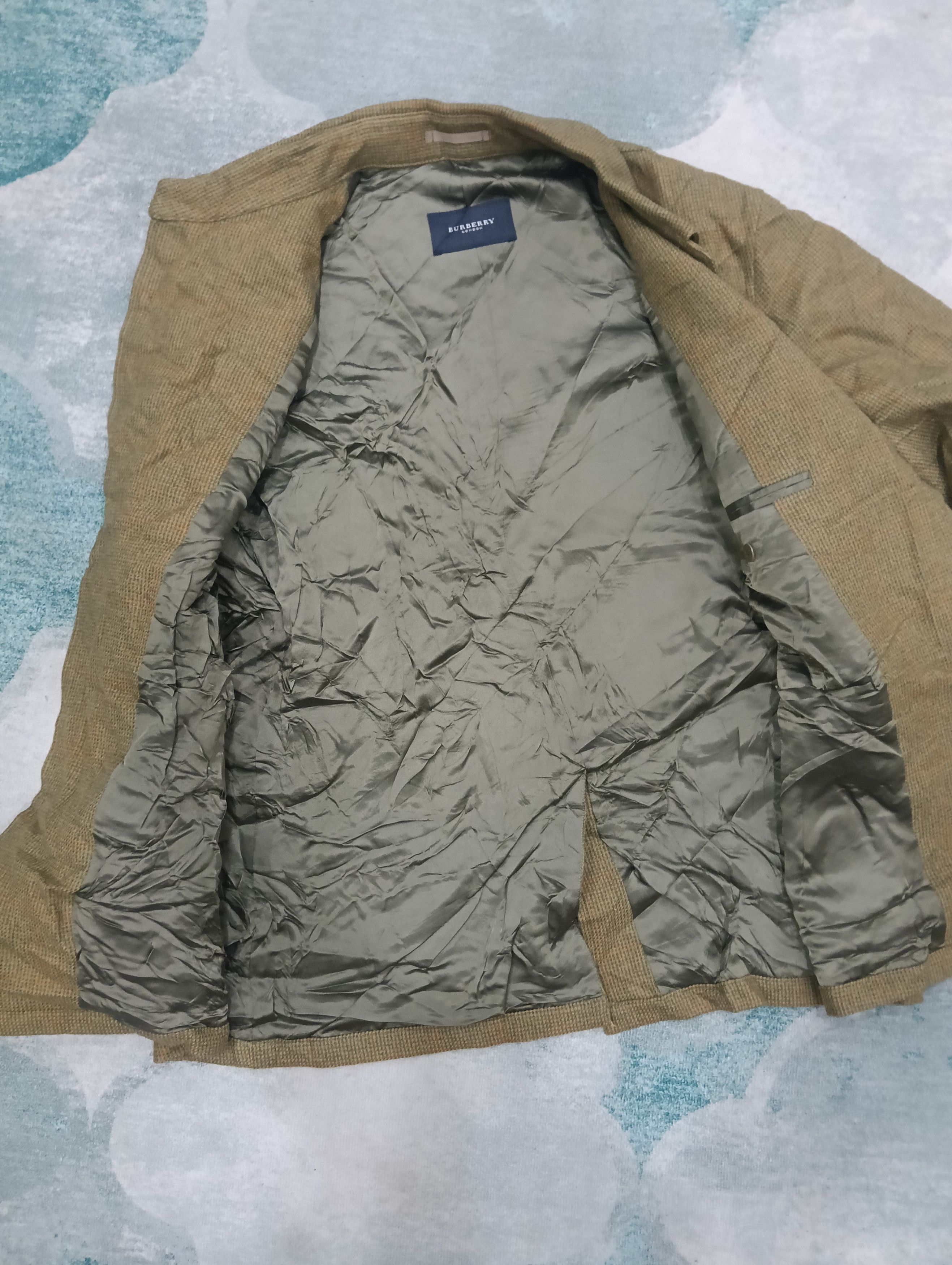 Burberry × Burberry Prorsum × Designer Vintage Burberry Coat Jacket Checkered Size US L / EU 52-54 / 3 - 4 Thumbnail