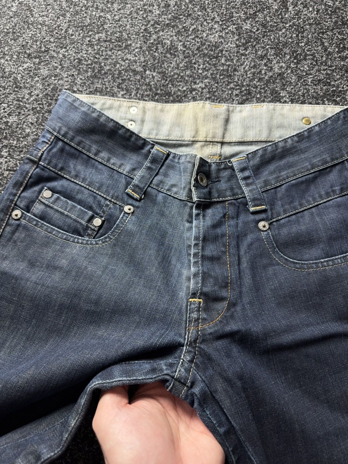 G-Star Vintage 00s G-Star 3301 Dark Wash Denim Jeans Straight Fit Size US 30 / EU 46 - 8 Thumbnail
