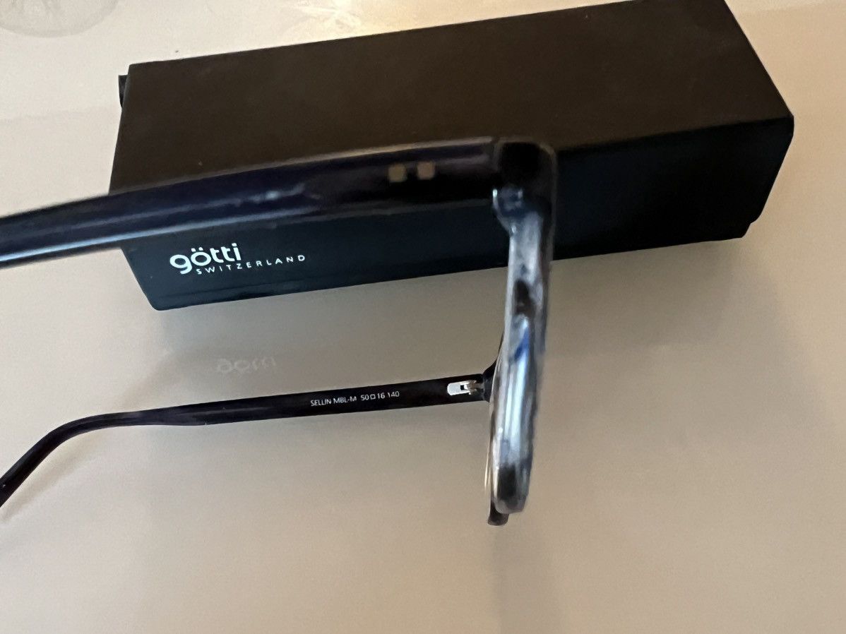 Goti Götti Optical Frame Sellin MBL-M Blue Size ONE SIZE - 3 Thumbnail