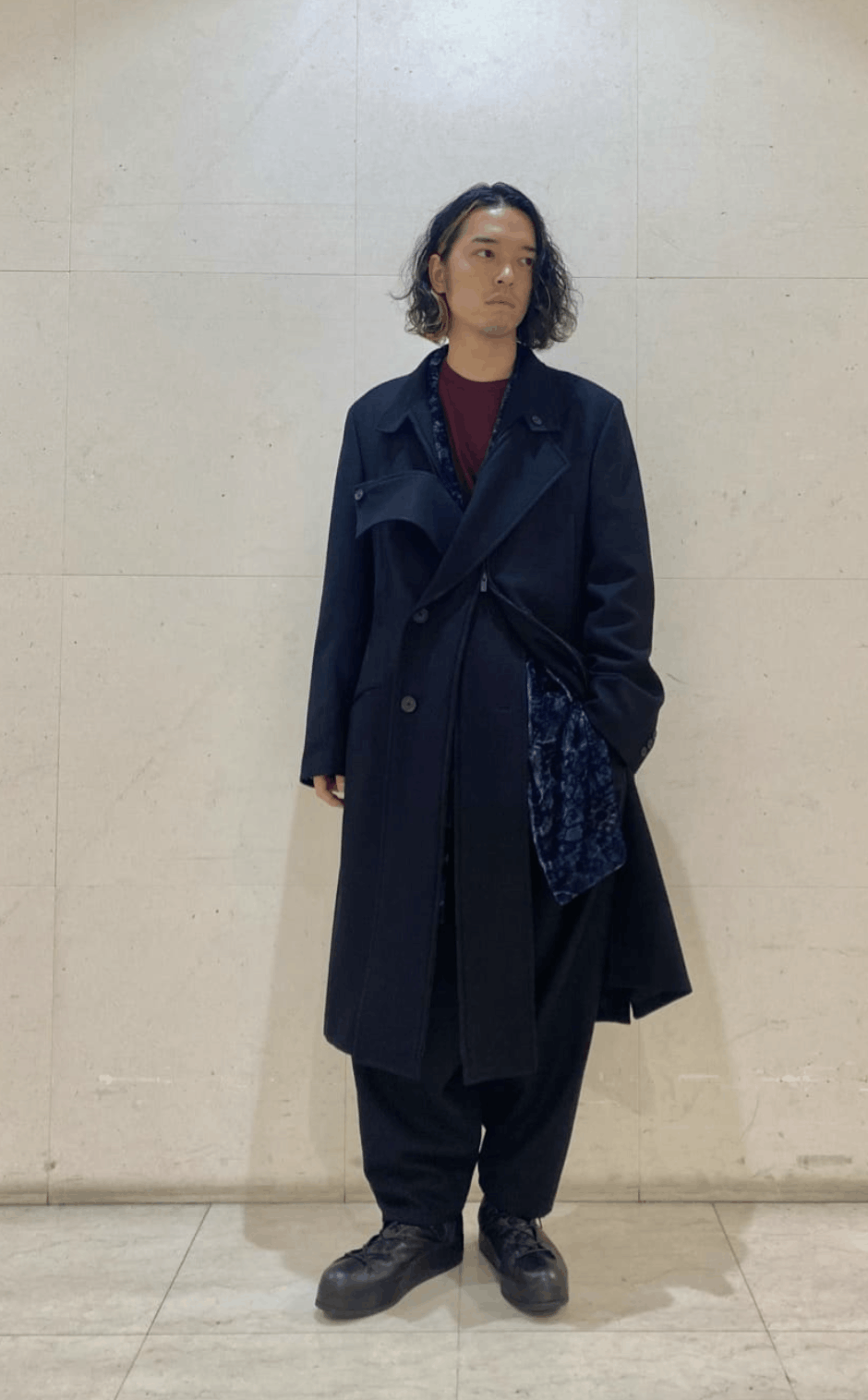 Yohji Yamamoto Yohji Yamamoto Pour Homme CENTER F Double Breasted LONG JKT Size US S / EU 44-46 / 1 - 10 Thumbnail