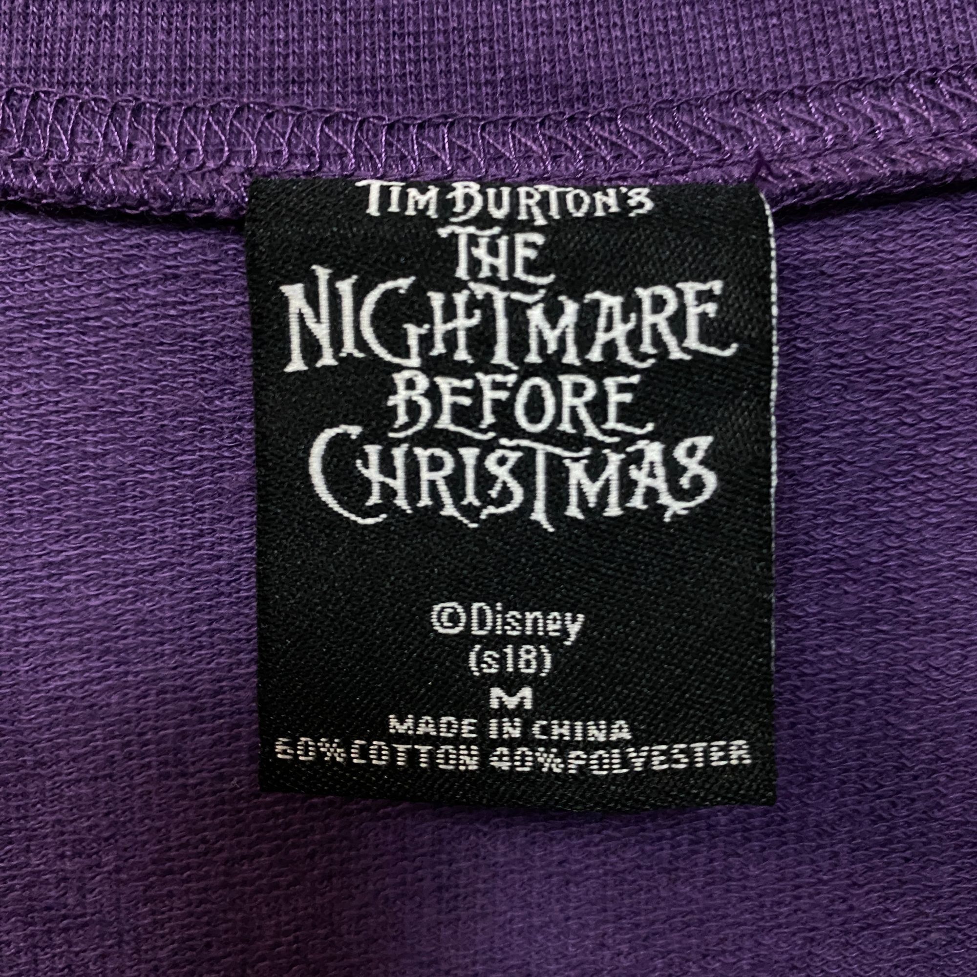 Disney Jack & Sally Nightmare Before Christmas Disney Crewneck M Size US M / EU 48-50 / 2 - 4 Thumbnail