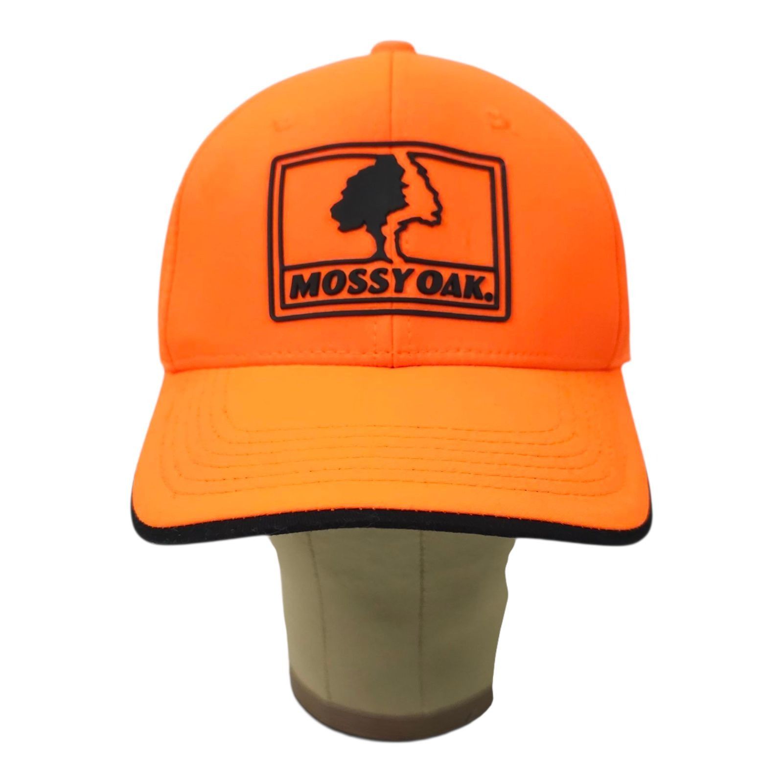 Other Mossy Oak Blaze Orange Strapback Cap Logo Hat Trucker Baseba Size ONE SIZE - 13 Thumbnail