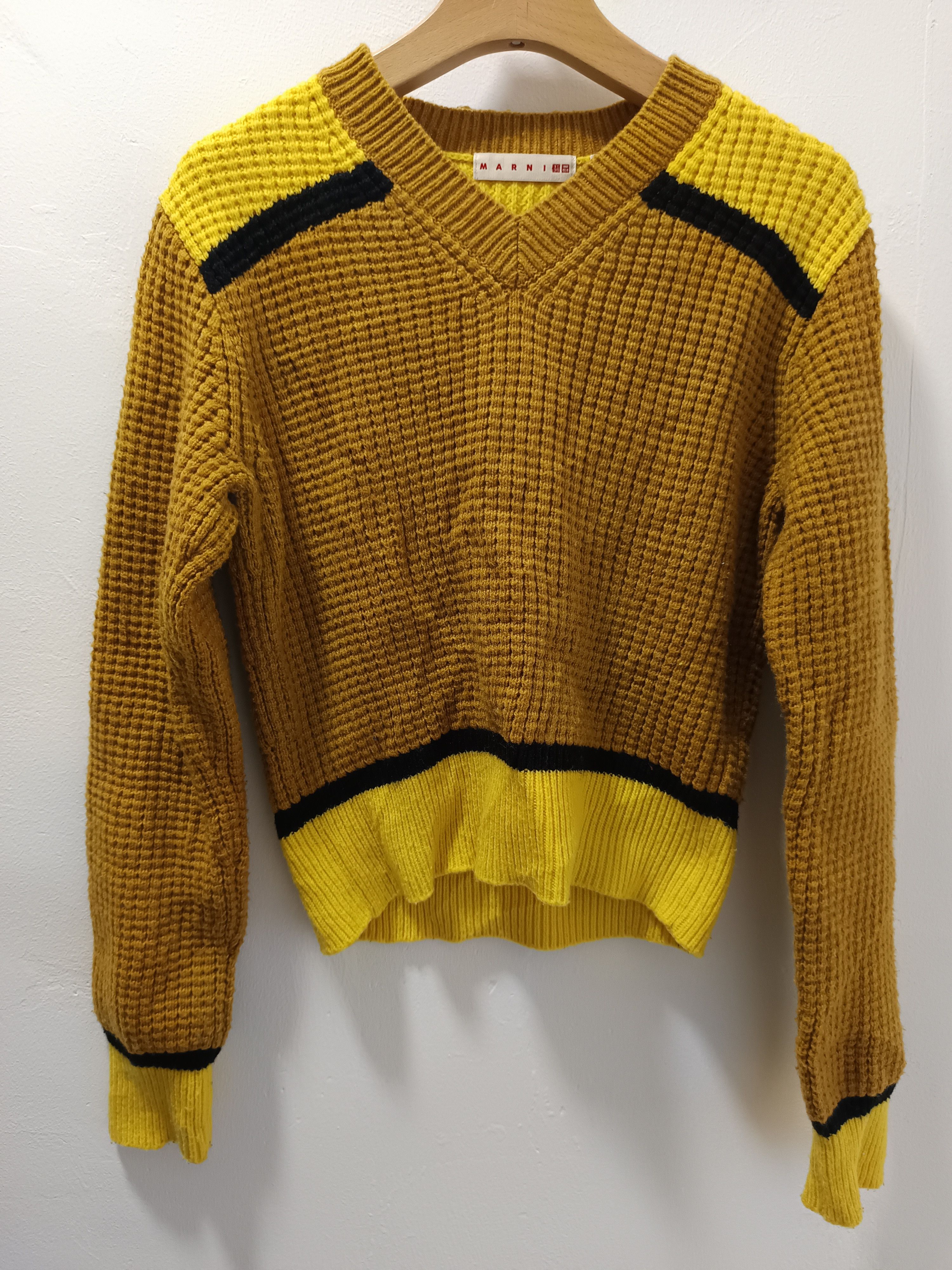 Marni × Uniqlo Marni uniqlo popcorn sweater Size L / US 10 / IT 46 - 1 Thumbnail
