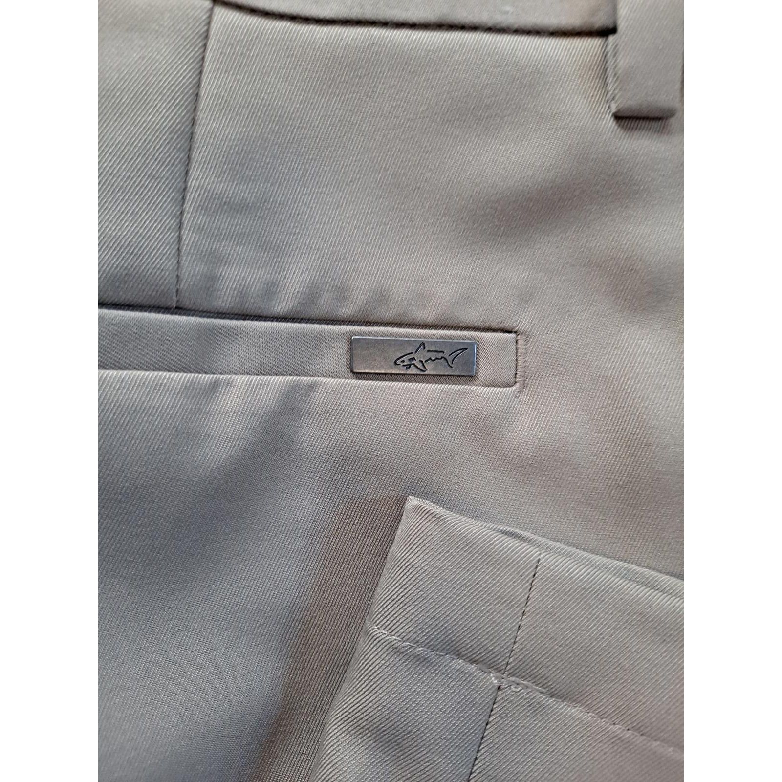 Greg Norman New Greg Norman Tasso Elba Moisture Wicking Washed Khaki Pan Size US 36 / EU 52 - 2 Thumbnail