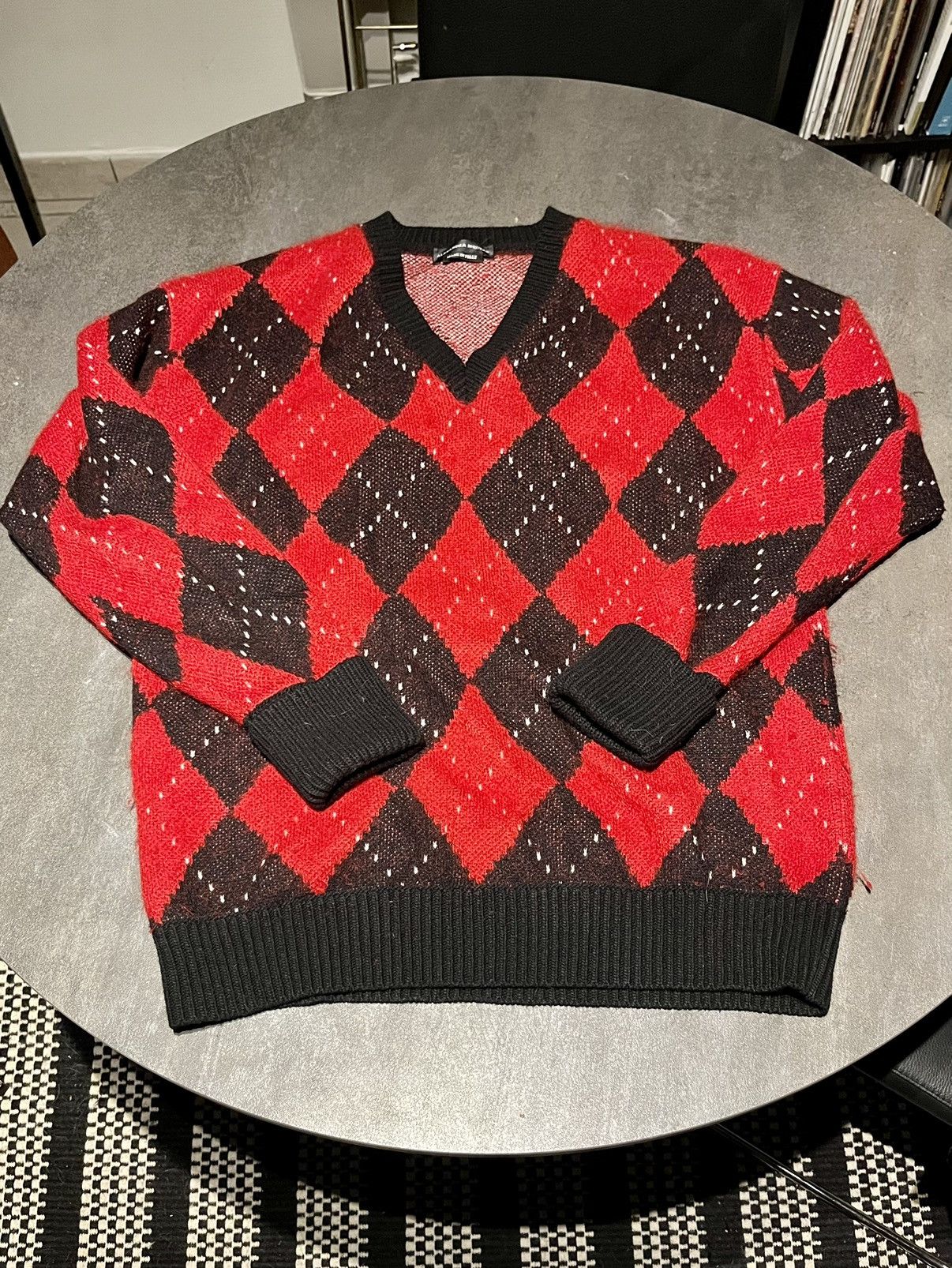 Alexander McQueen Alexander Mcqueen Red mohair sweater Size US XS / EU 42 / 0 - 3 Thumbnail