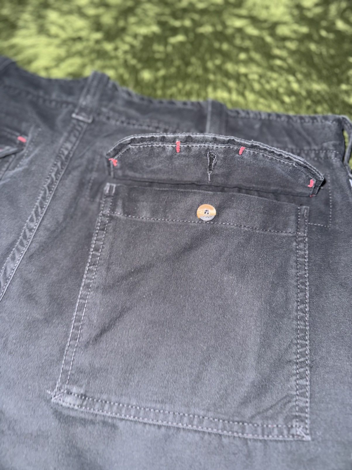 Tommy Hilfiger [W36/L32] TOMMY HILFIGER Japan Hidden Cargo Pants Black Size US 36 / EU 52 - 12 Thumbnail