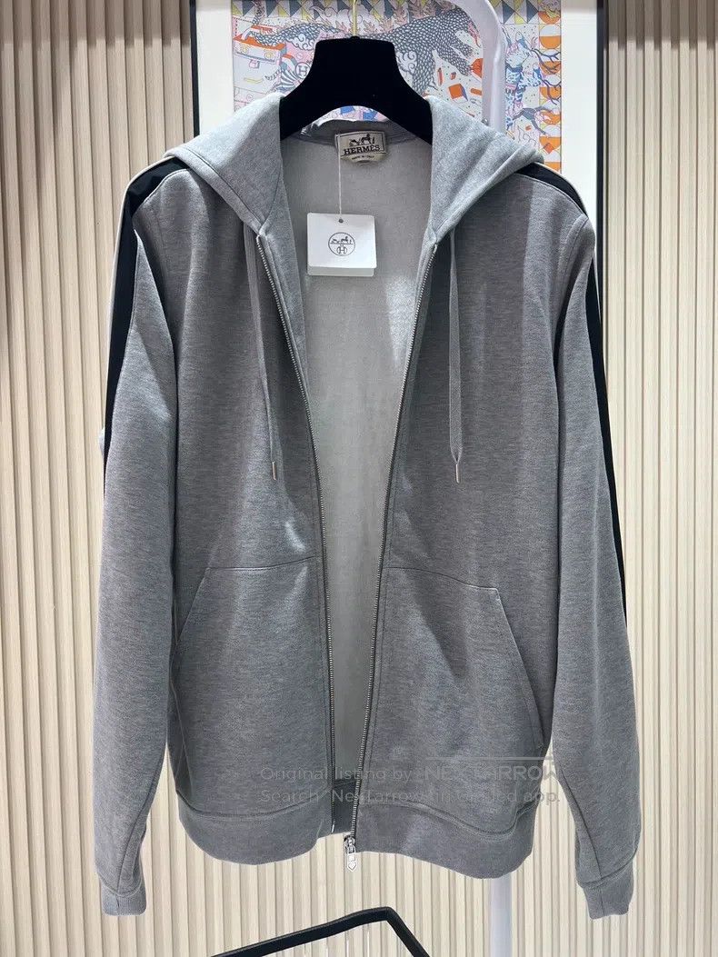 Hermes Hermes Men's hooded sweatshirt Size US L / EU 52-54 / 3 - 2 Thumbnail