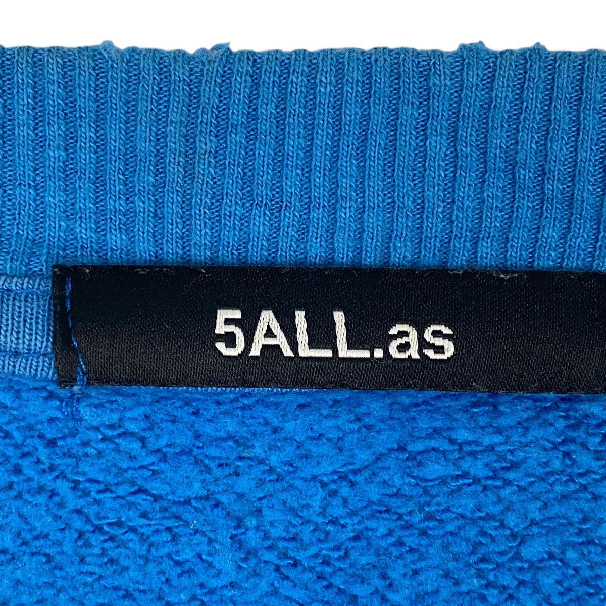 Other Vintage Distressed 5ALL.as Unskinny Sweatshirt Crewneck Blue Size US XL / EU 56 / 4 - 7 Thumbnail