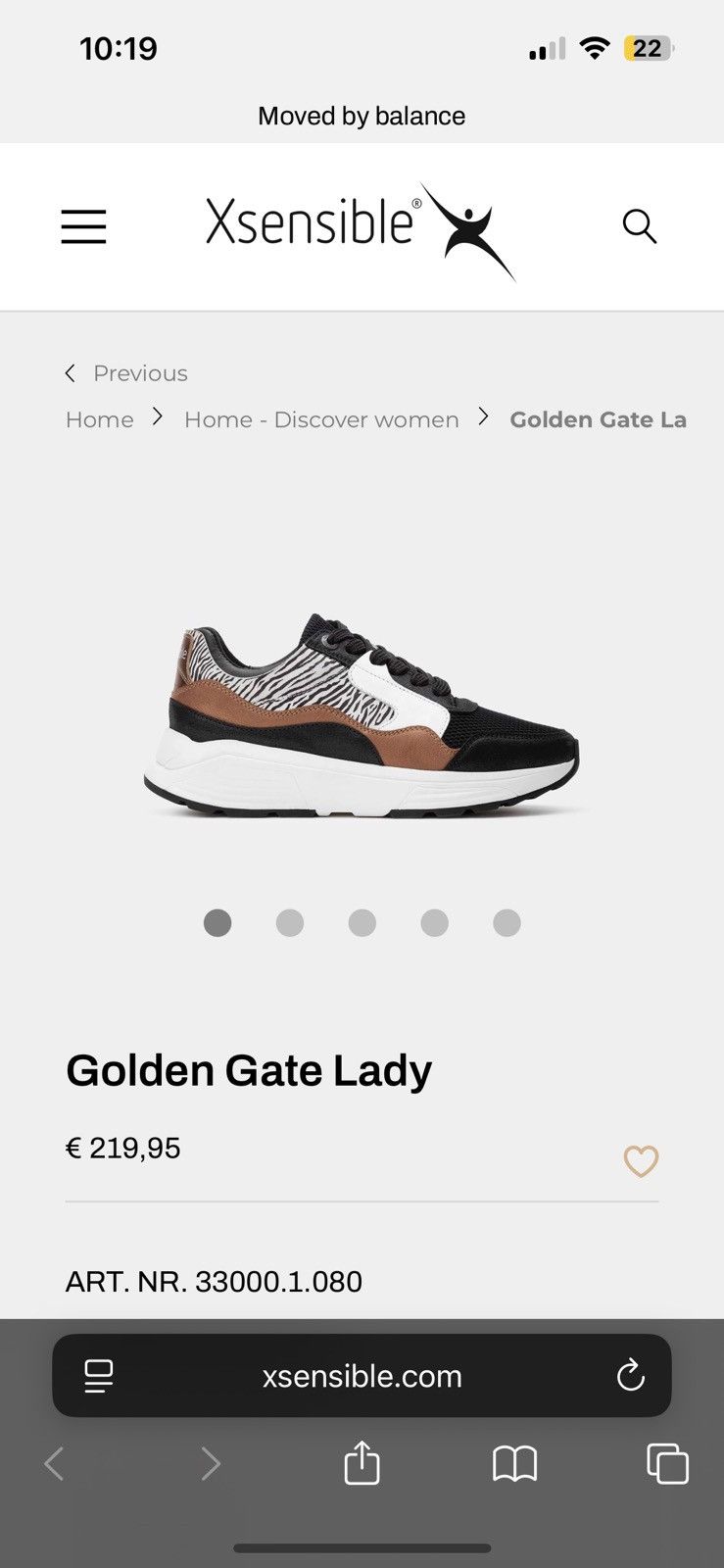 Other Xsensible Golden Gate Lady Sneakers Size US 7 / IT 37 - 3 Thumbnail