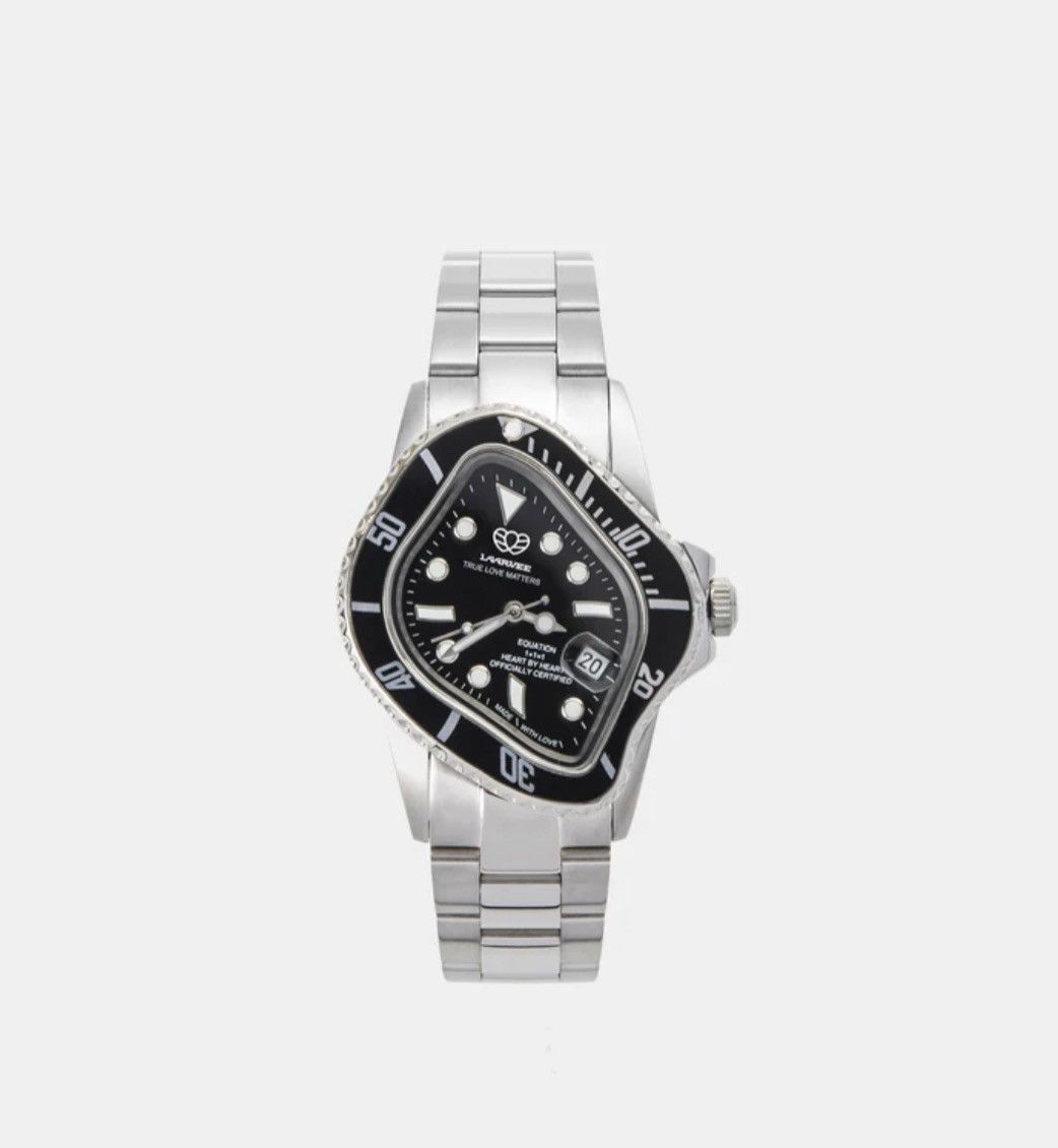 image of Private Label From Hong Kong x Watches Laarvee Miyota Wristwatch in Black, Men's