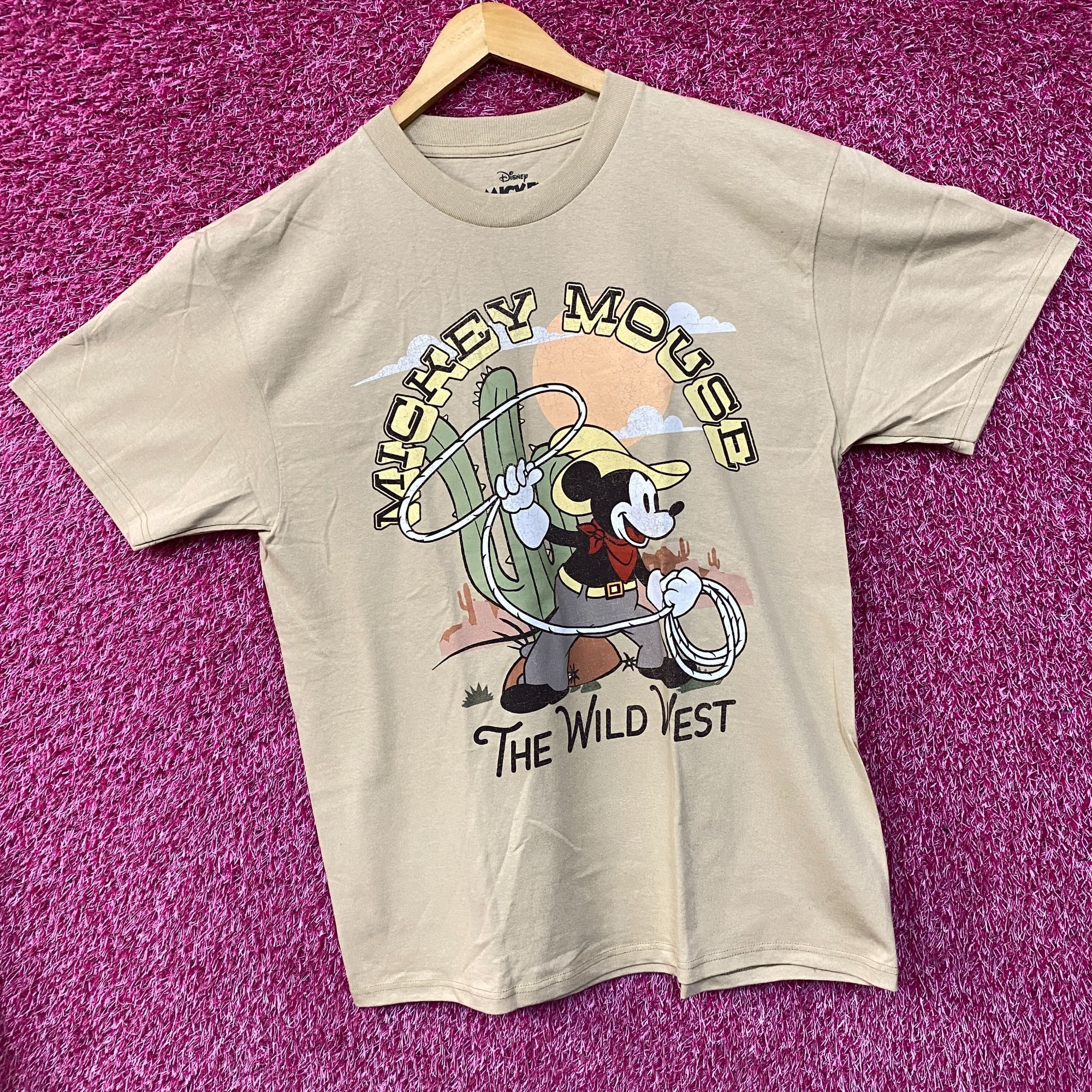 Disney Disney Mickey Mouse The Wild West Cartoon Poster T-Shirt Lar Size US L / EU 52-54 / 3 - 3 Thumbnail