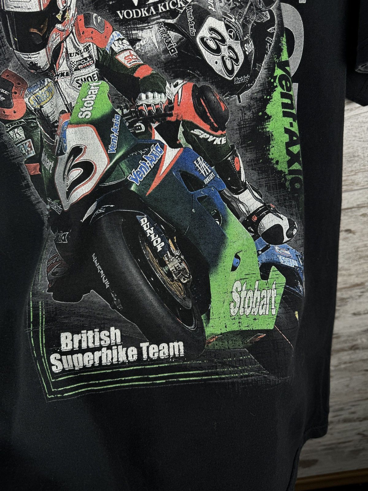 Honda Mens Vintage Honda Racing T-shirt tee y2k rare tee stobart Size US L / EU 52-54 / 3 - 5 Thumbnail