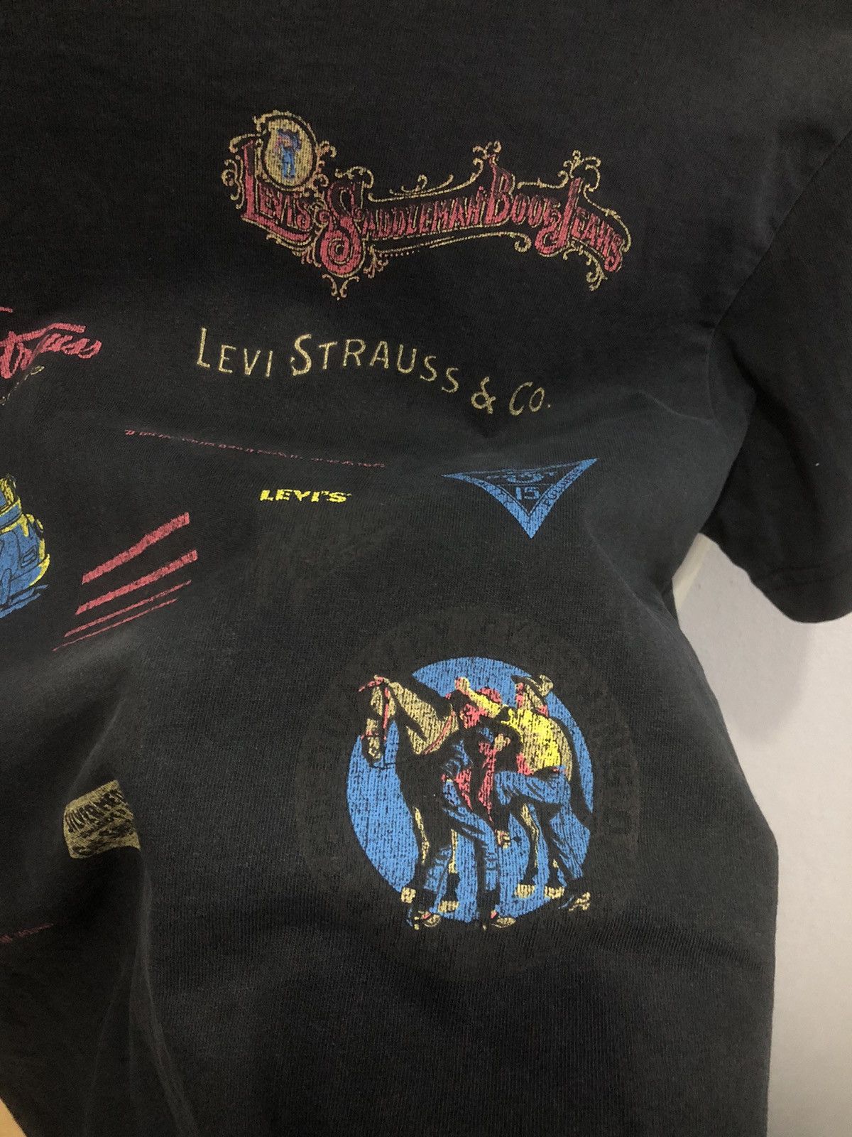 Levi's Levi’s Red Tab Japan Archive Multi Logo Tee Size M / US 6-8 / IT 42-44 - 13 Thumbnail