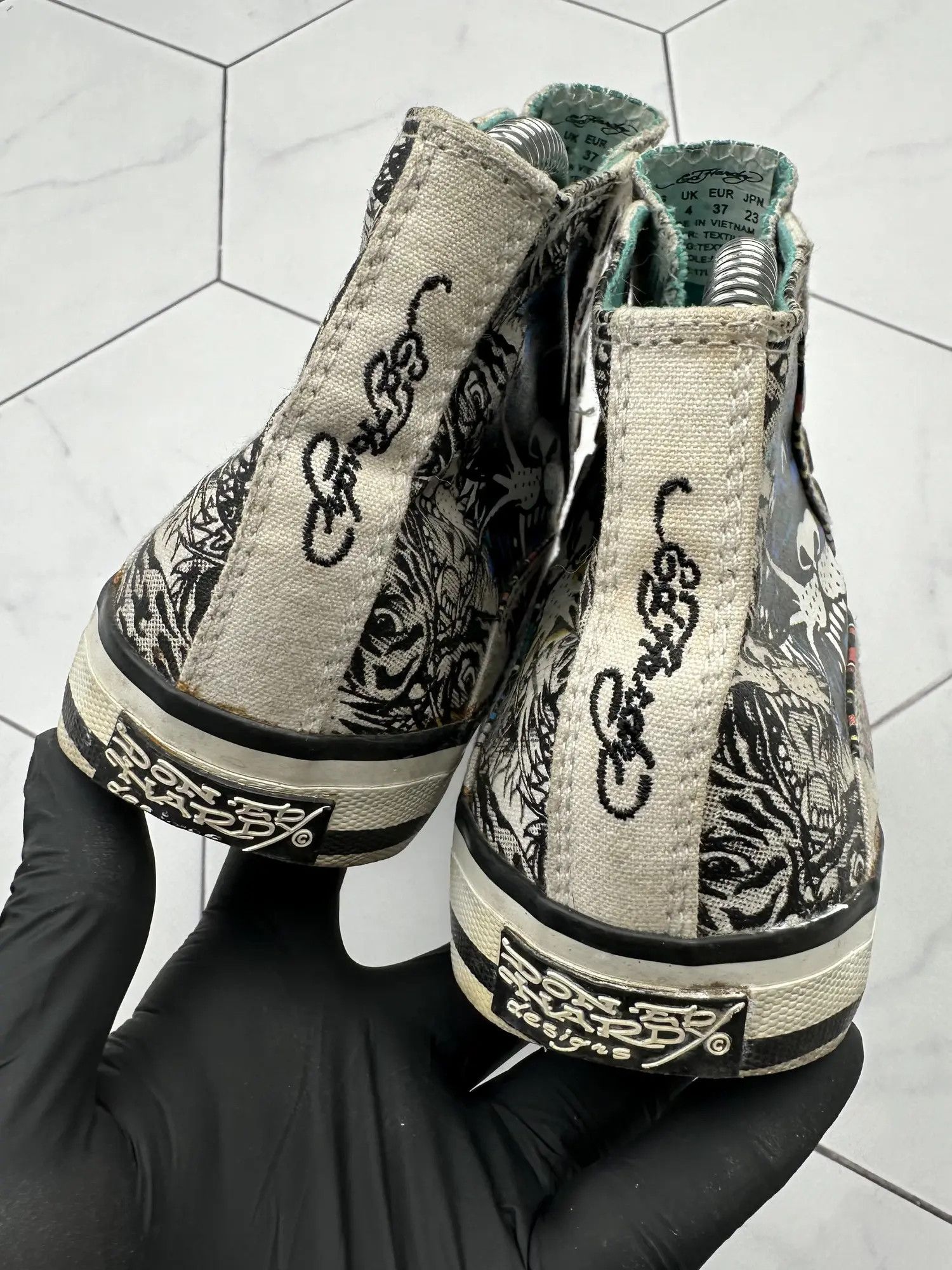 Ed Hardy Ed Hardy Vintage Shoes (B287) Size US 5 / IT 35 - 5 Thumbnail