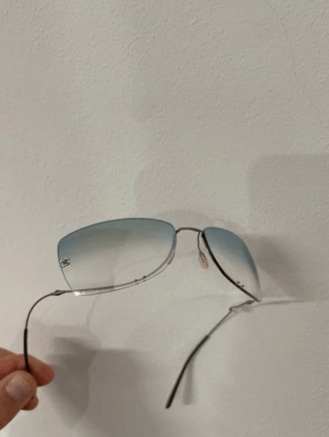 CHANEL Sunglasses 4053-H Rhinestone 4017 CCLogo Vintage