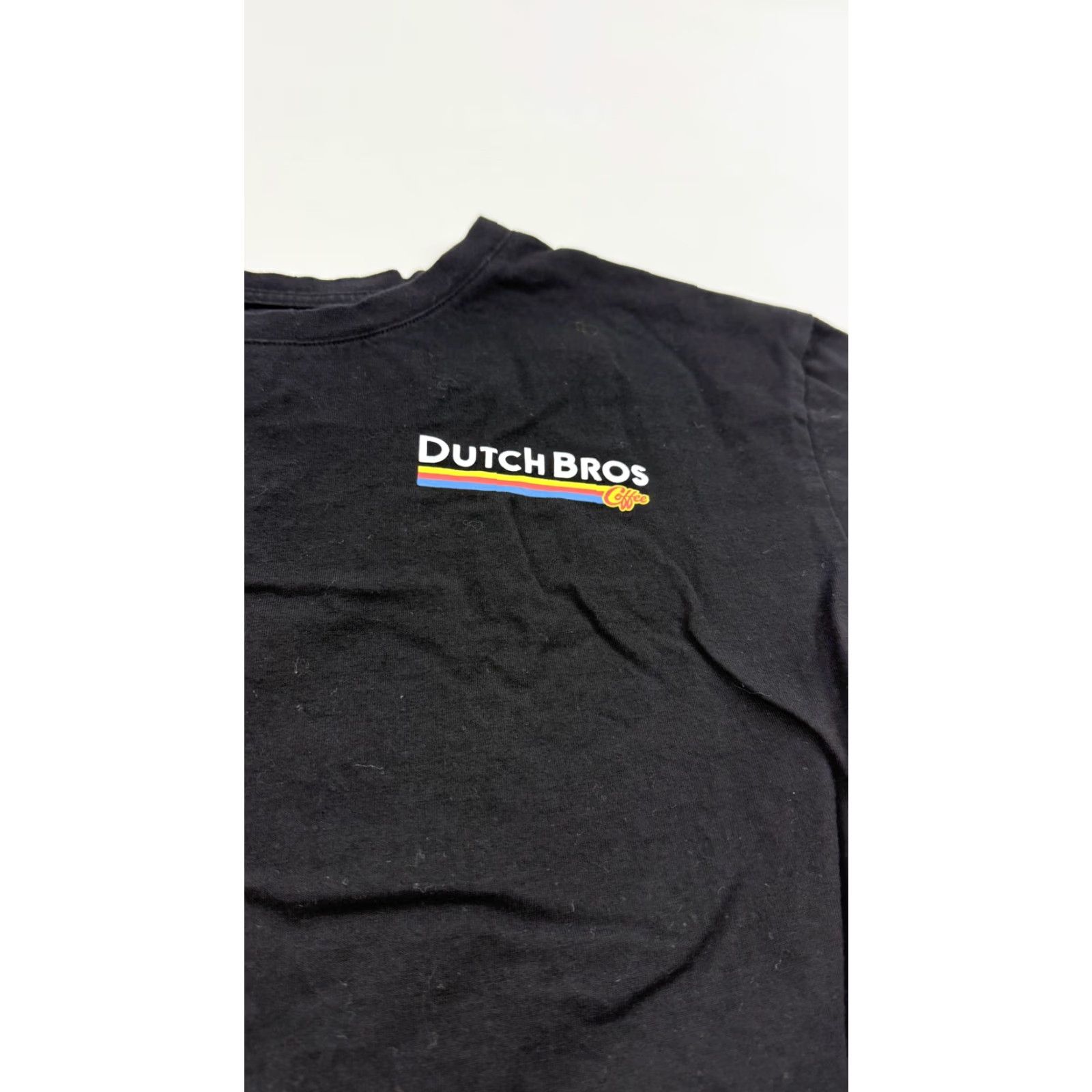 Vintage VINTAGE Dutch Bros Women's T-Shirt Large Black Coffee Logo Retro Graphic Tee Short Sleeve Casual Size L / US 10 / IT 46 - 2 Thumbnail