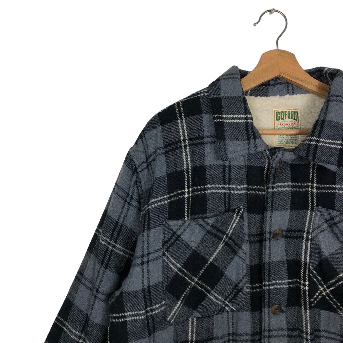 Flannel 🔥90s Flannel Jacket Tartan Design GqFord Japan Issey Miyake Size US L / EU 52-54 / 3 - 7 Thumbnail