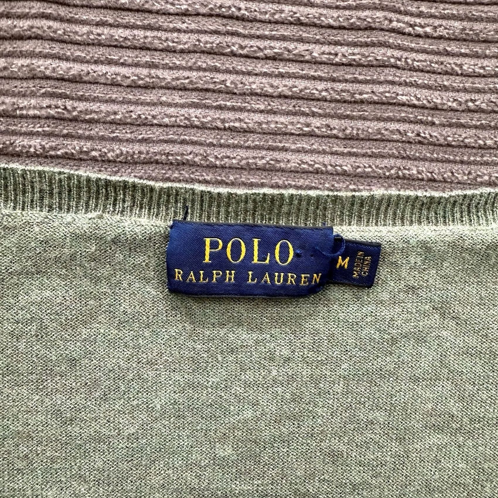 Ralph Lauren Ralph Lauren Polo Sweater Women M Green Viscoe V-Neck Oversized Preppy Logo Embroidered Pullover Shirt Size M / US 6-8 / IT 42-44 - 3 Thumbnail