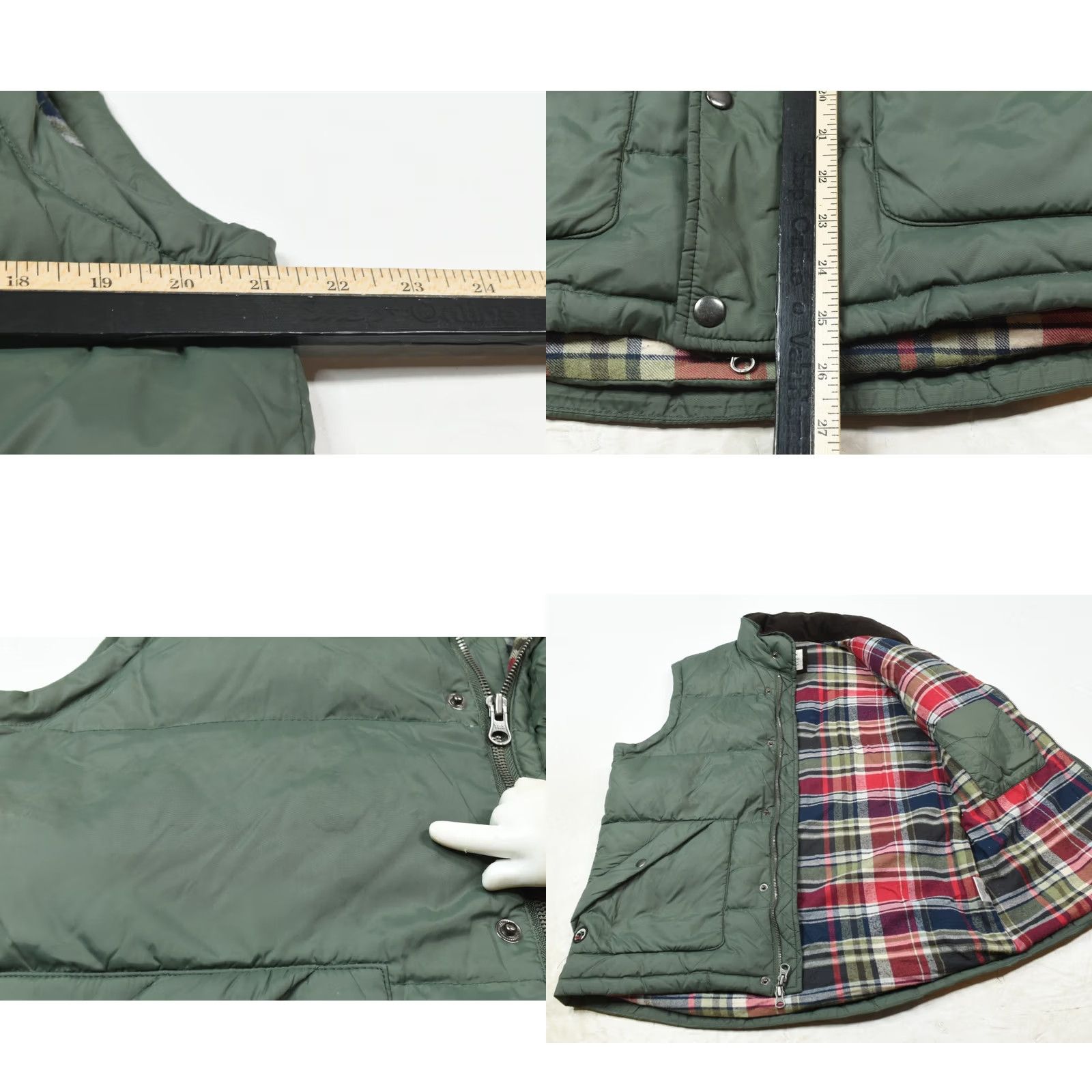 Southern Proper Southern Proper Sportsman Down Vest Mens M Green Lined Nylon Zip Vest Puffer Winter Fall Spring Casual 90s? Size US M / EU 48-50 / 2 - 8 Thumbnail