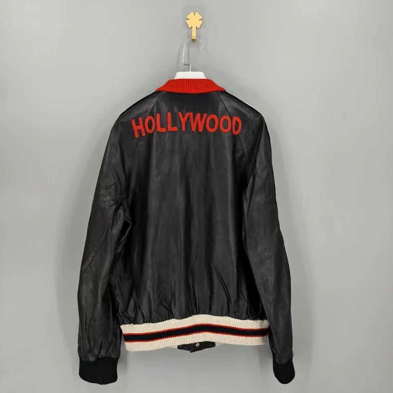 Gucci Gucci Black letter string label sheepskin jacket Size US M / EU 48-50 / 2 - 2 Thumbnail