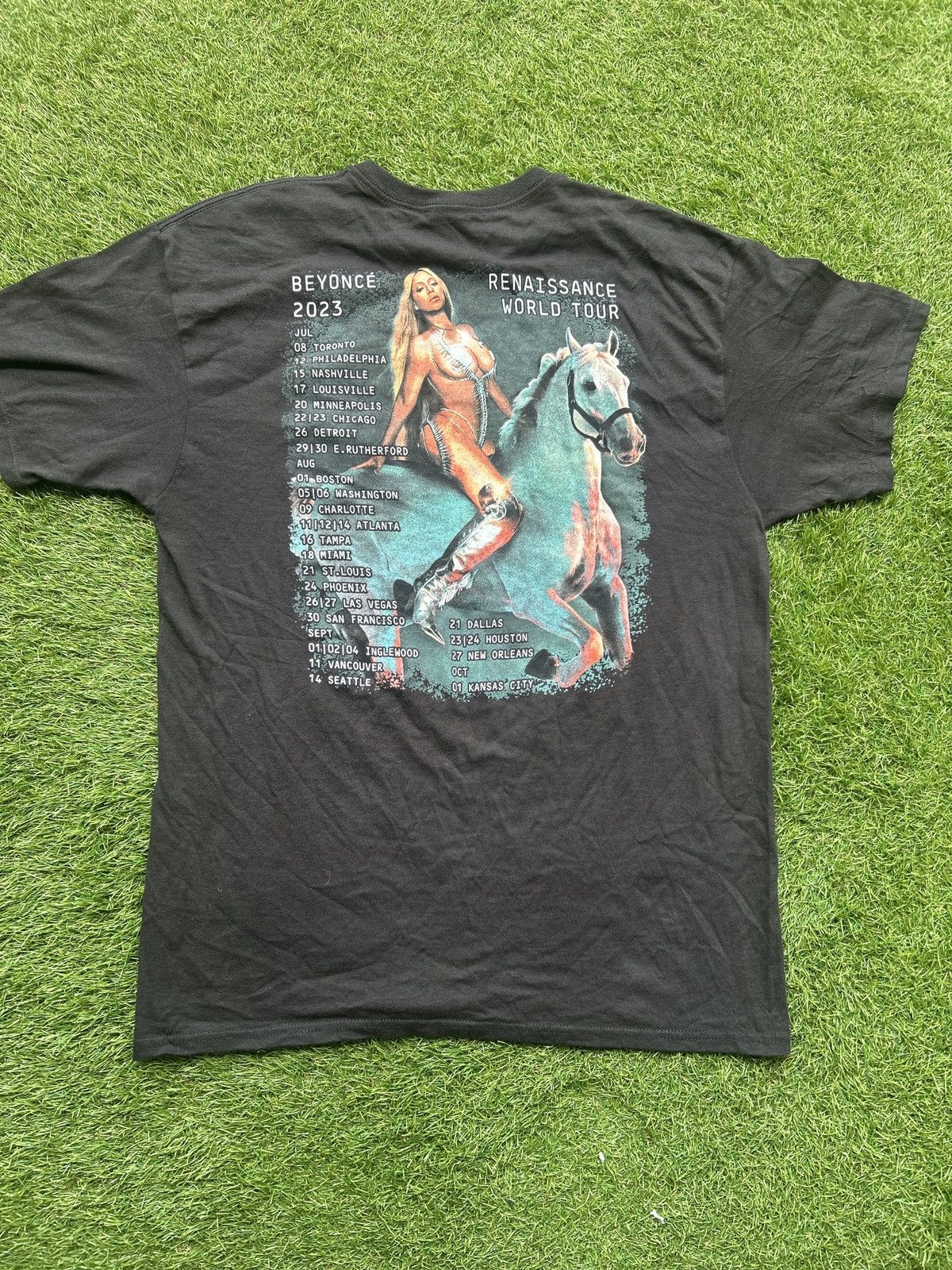 Rap Tees Beyoncé Renaissance Tour 2023 T-Shirt Size US L / EU 52-54 / 3 - 4 Thumbnail