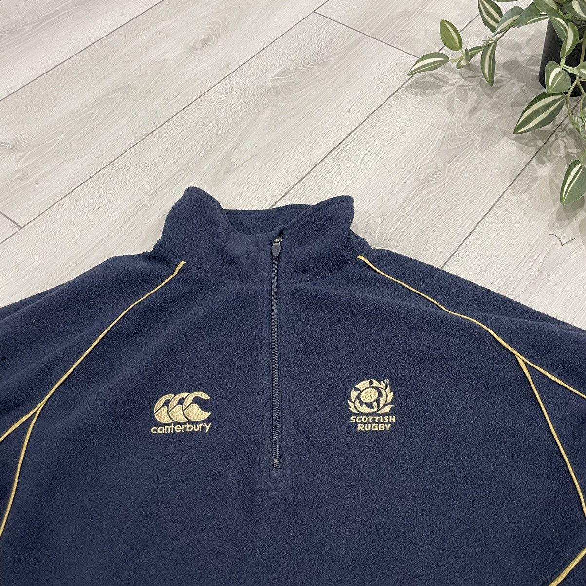 Canterbury of New Zealand × Japanese Brand × Vintage Vintage Canterbury Sherpa Fleece Jacket jersey scotish rugby Size US L / EU 52-54 / 3 - 4 Thumbnail