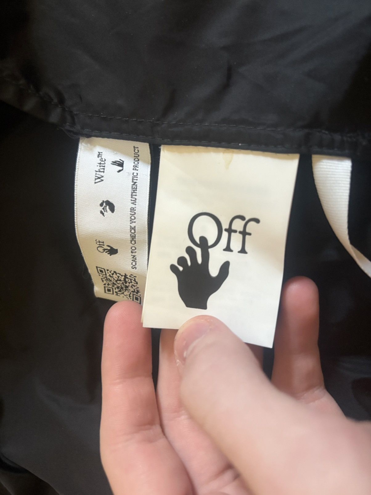 Off-White Off-White 2021 Diagonal Zip Windbreaker Size US S / EU 44-46 / 1 - 10 Thumbnail