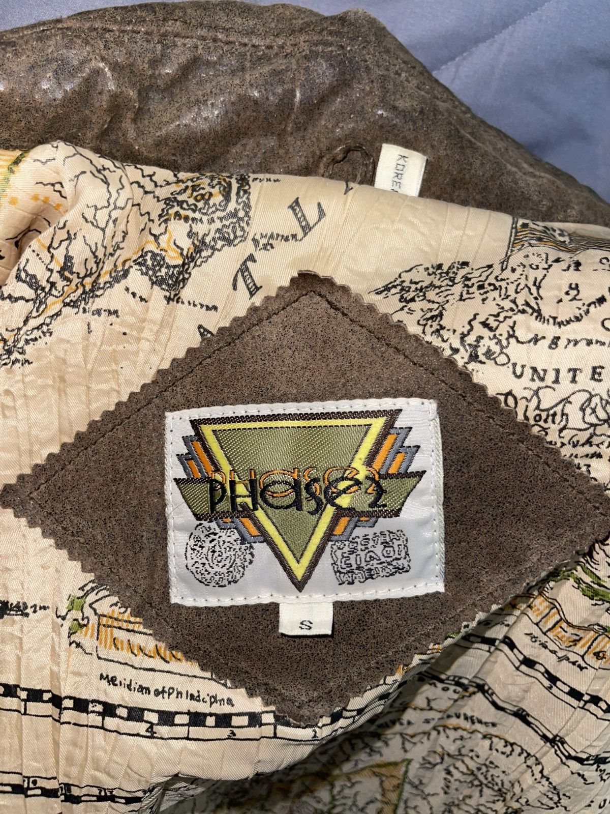 Japanese Brand × Vintage American Map Bomber Jacket Size US L / EU 52-54 / 3 - 3 Thumbnail