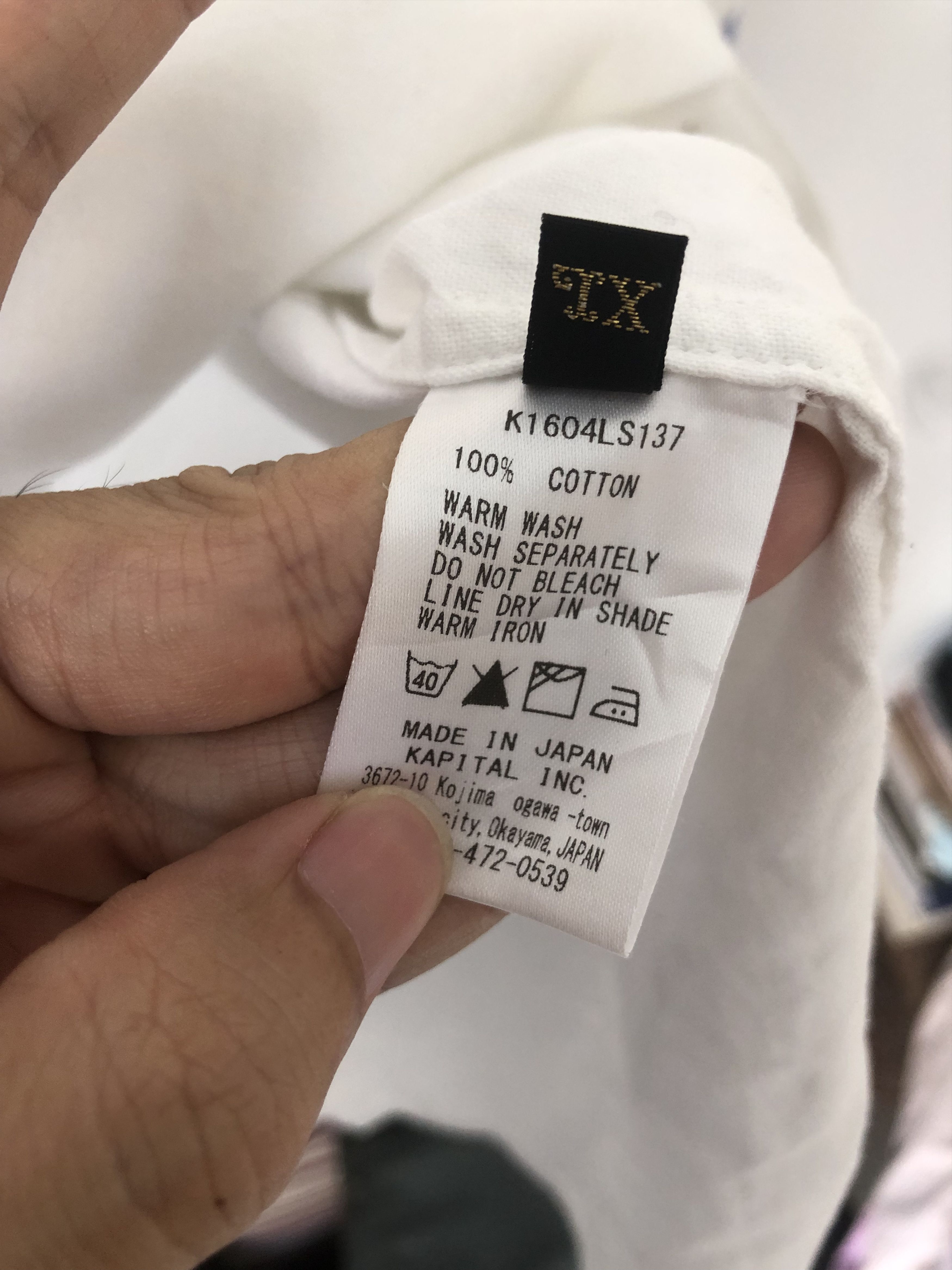 Kapital white shirt Size US XL / EU 56 / 4 - 4 Thumbnail
