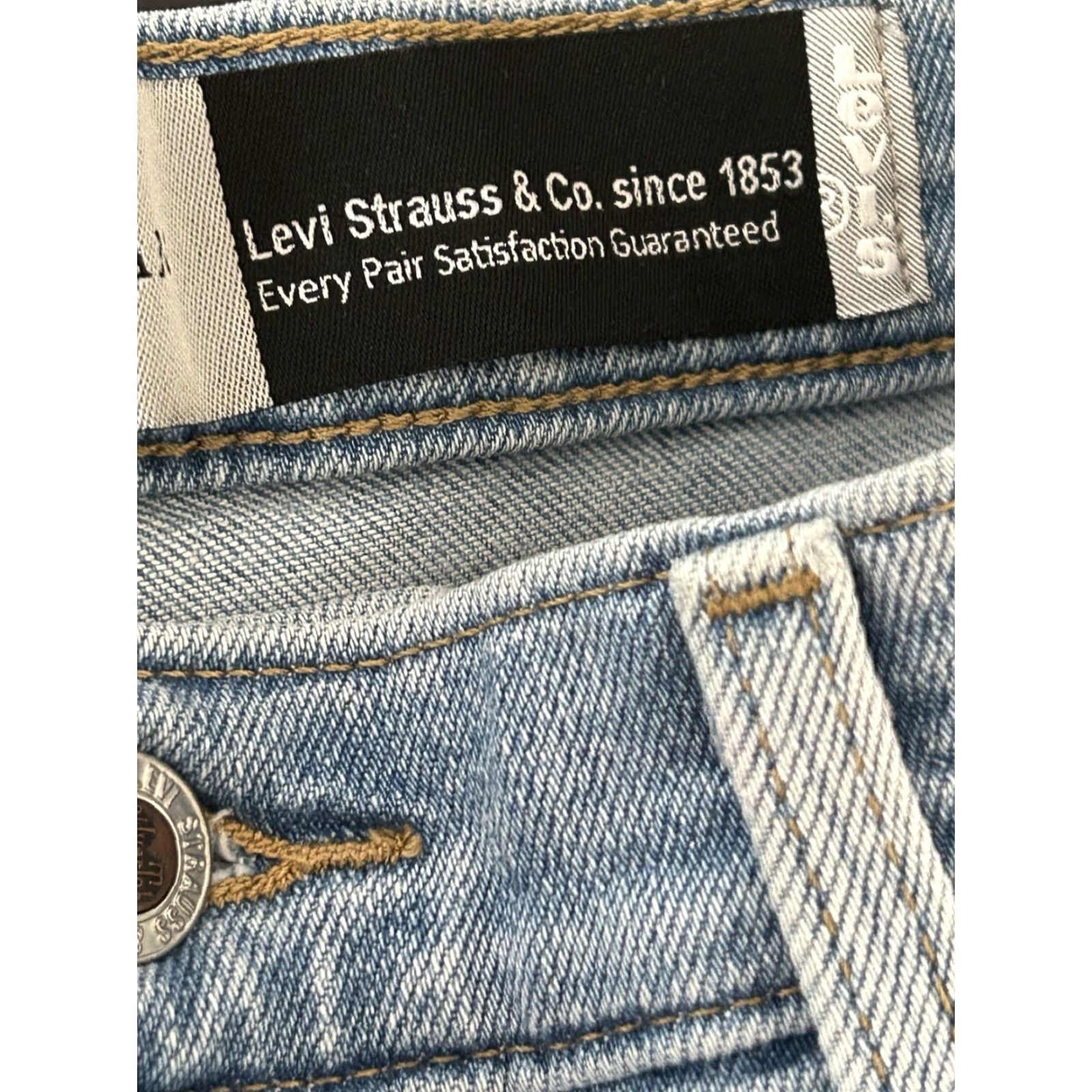 Levi's Levis Silver Tab Womens Blue Denim Mom Jeans Tapered Leg 28x27 Size 28" / US 6 / IT 42 - 5 Thumbnail