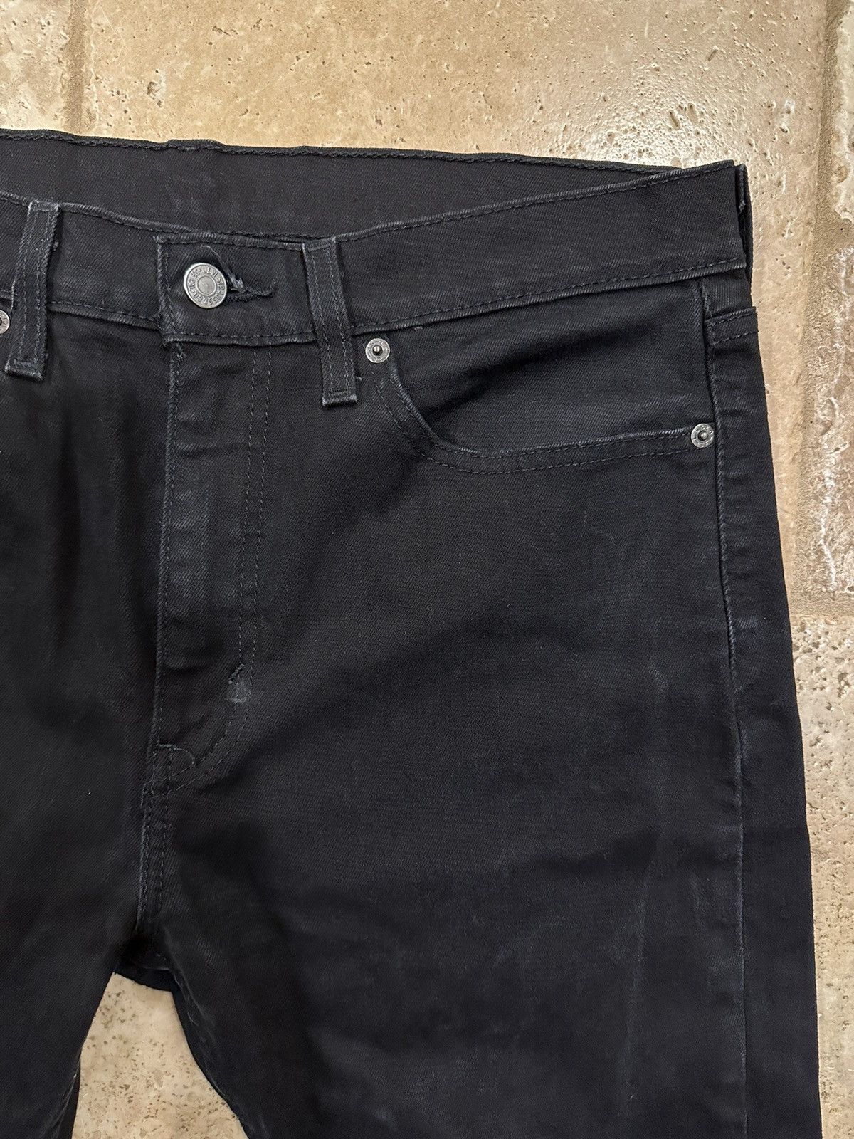 Levi's Levi’s Black 510 Stretch Denim Jeans Size US 34 / EU 50 - 4 Thumbnail