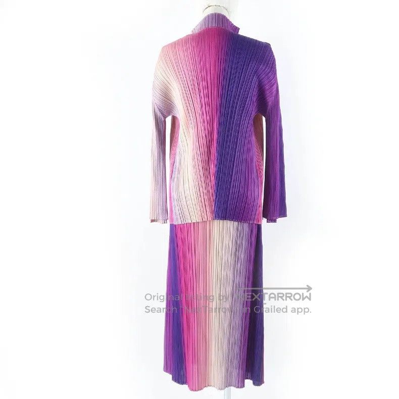 Issey Miyake Color-block Coat