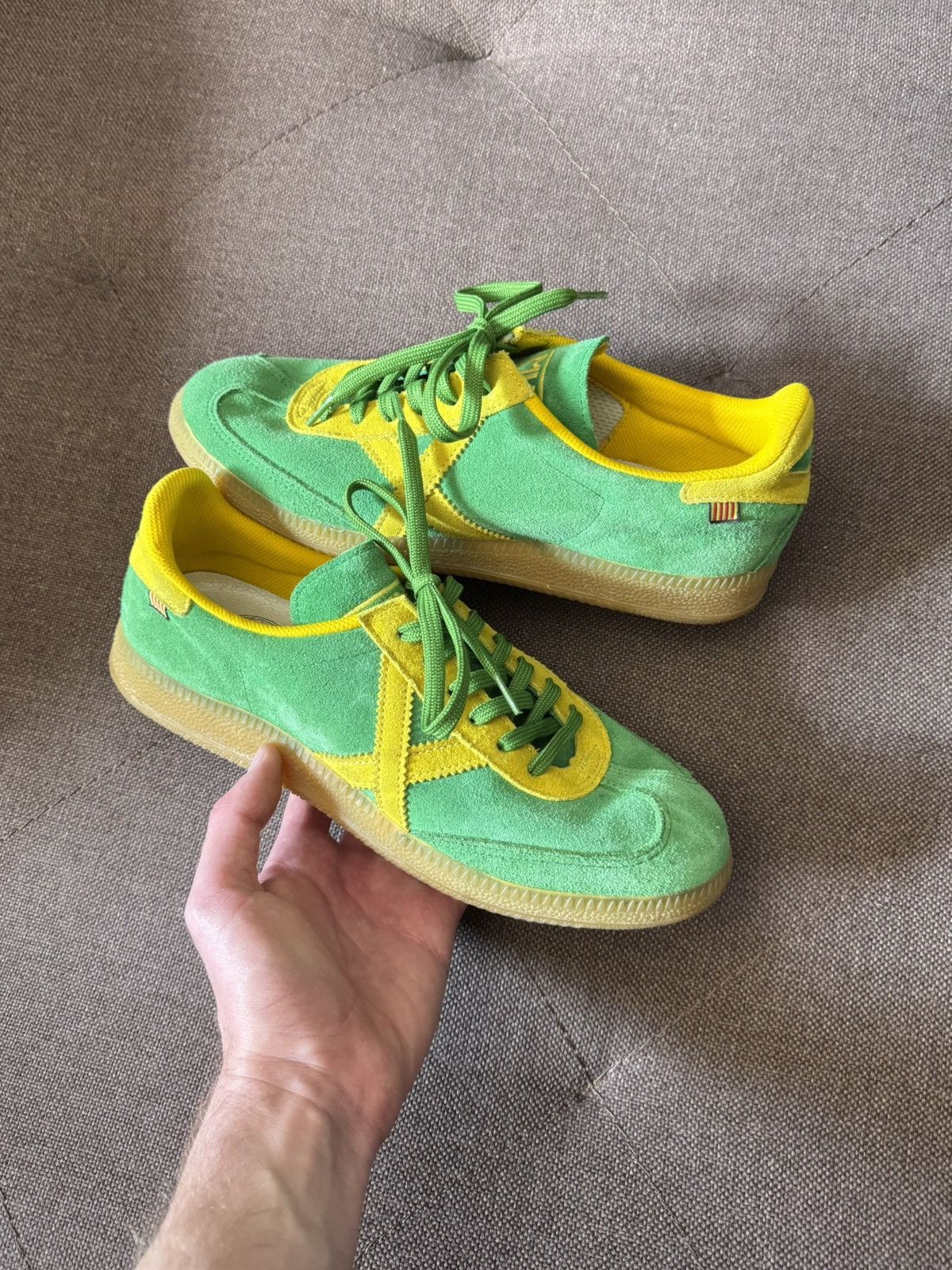 Penalty Munich From Barcelona y2k Brazil Suede Leather Low Sneakers Size US 8 / EU 41 - 1 Thumbnail