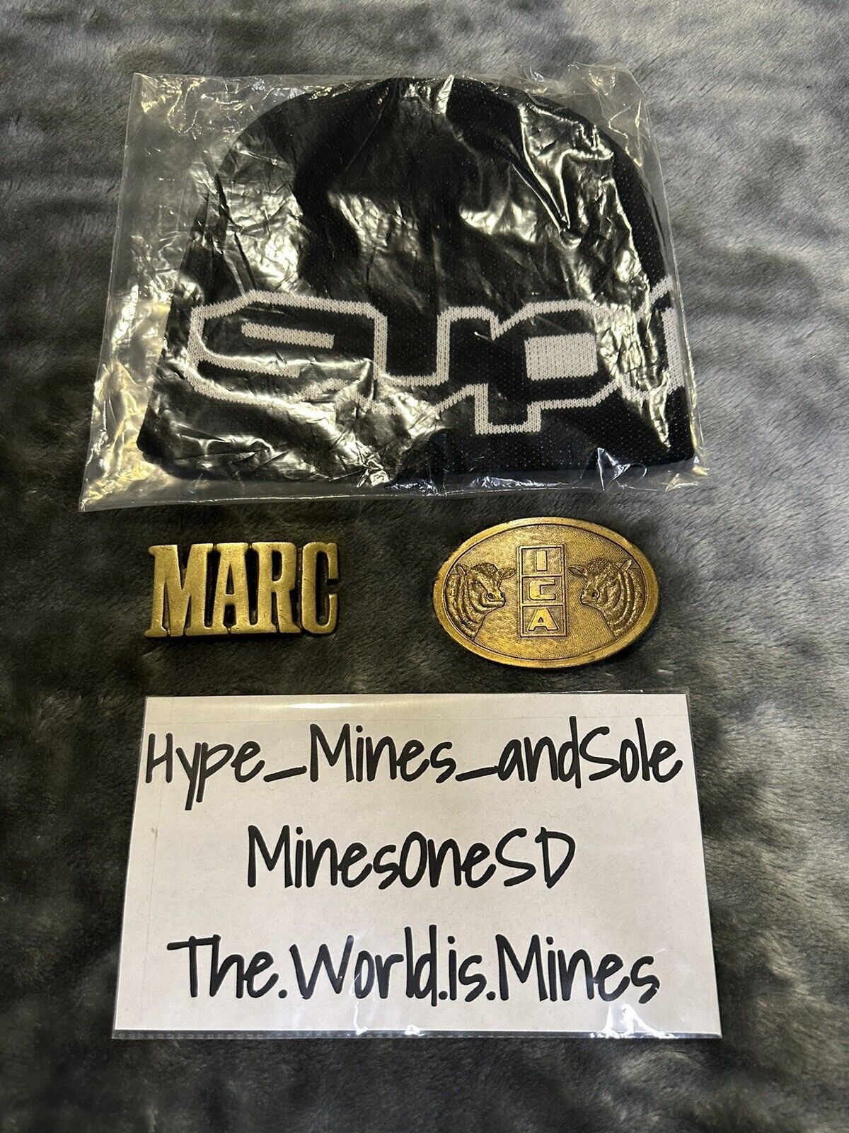 Supreme NWT Supreme Wrap Logo Beanie - Black Size ONE SIZE - 3 Thumbnail