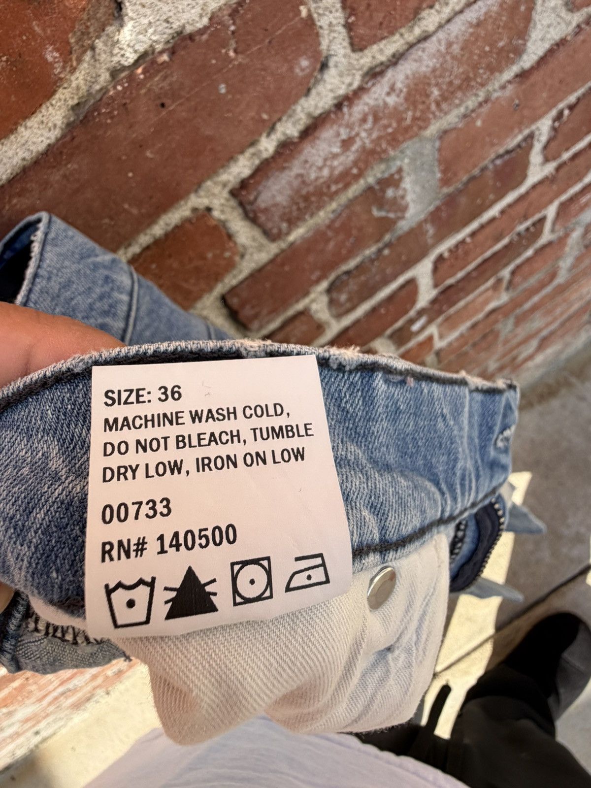 Rta RTA Sinner Denim Jeans Size US 36 / EU 52 - 6 Thumbnail